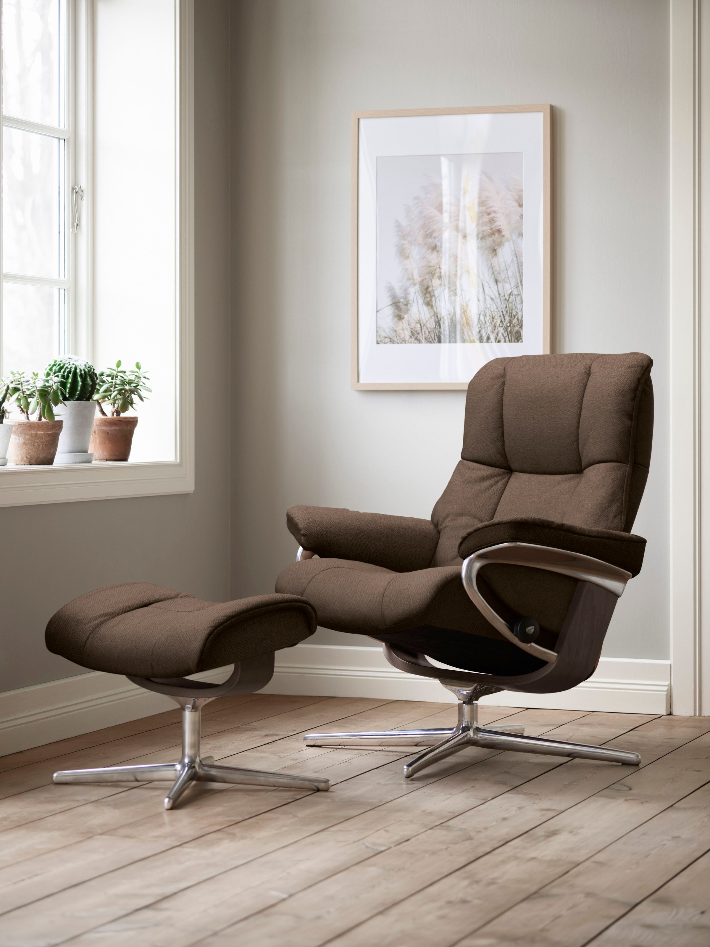 Stressless® Relaxsessel »Mayfair«, mit Cross Base, Größe S, M & L, Holzakze günstig online kaufen