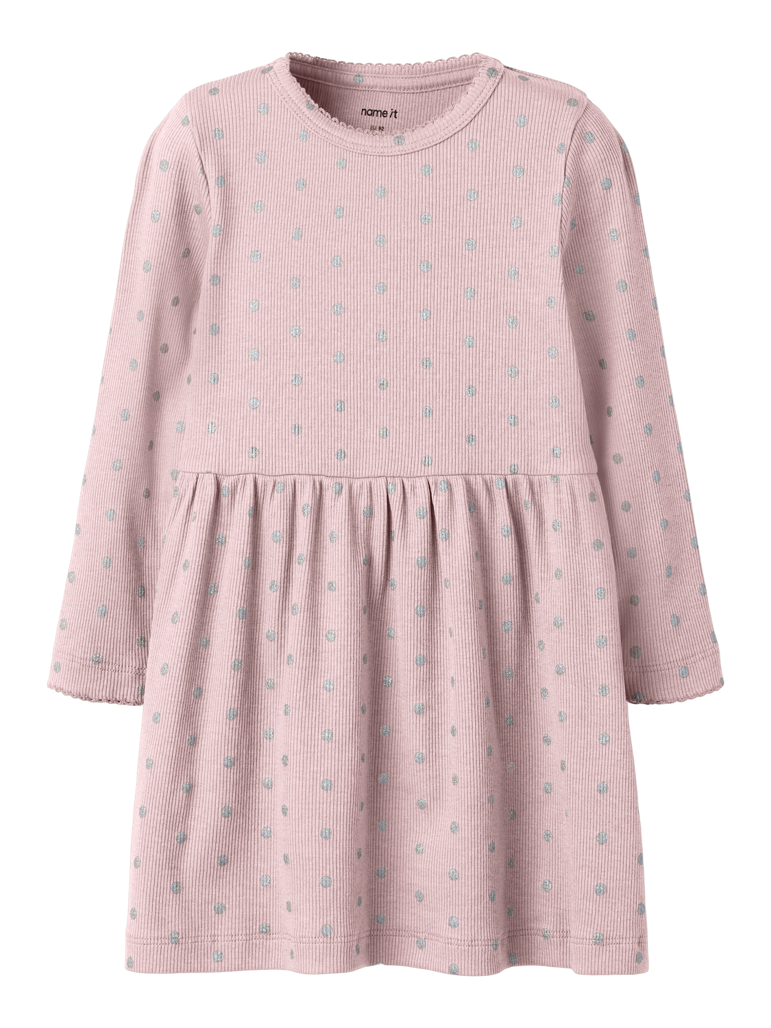 Name It Strickkleid »NMFLONA LS DRESS« Baumwollmischung, regular fit