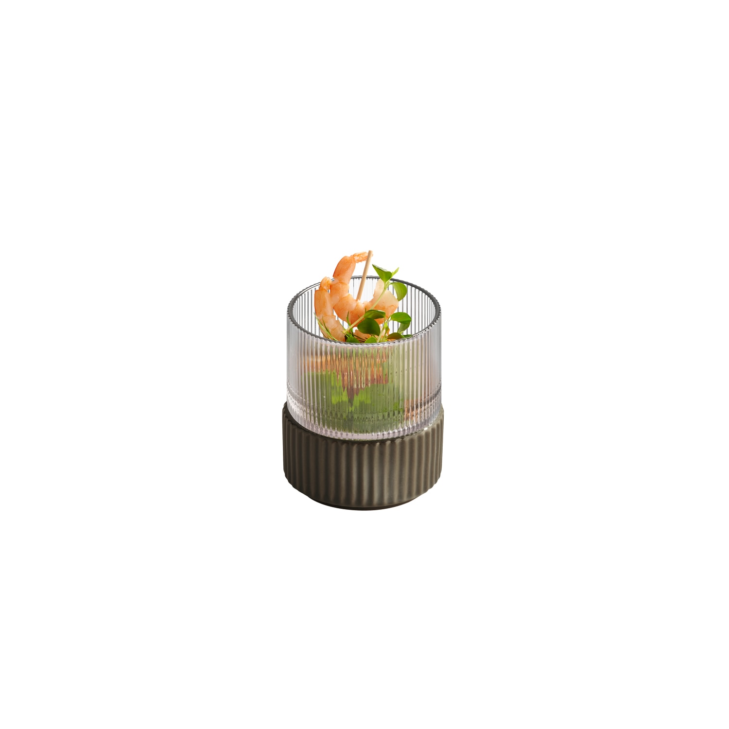 APS Glas »THE GRID« Ø 7,5 cm, H: 7,5 cm, 175 ml, Glas