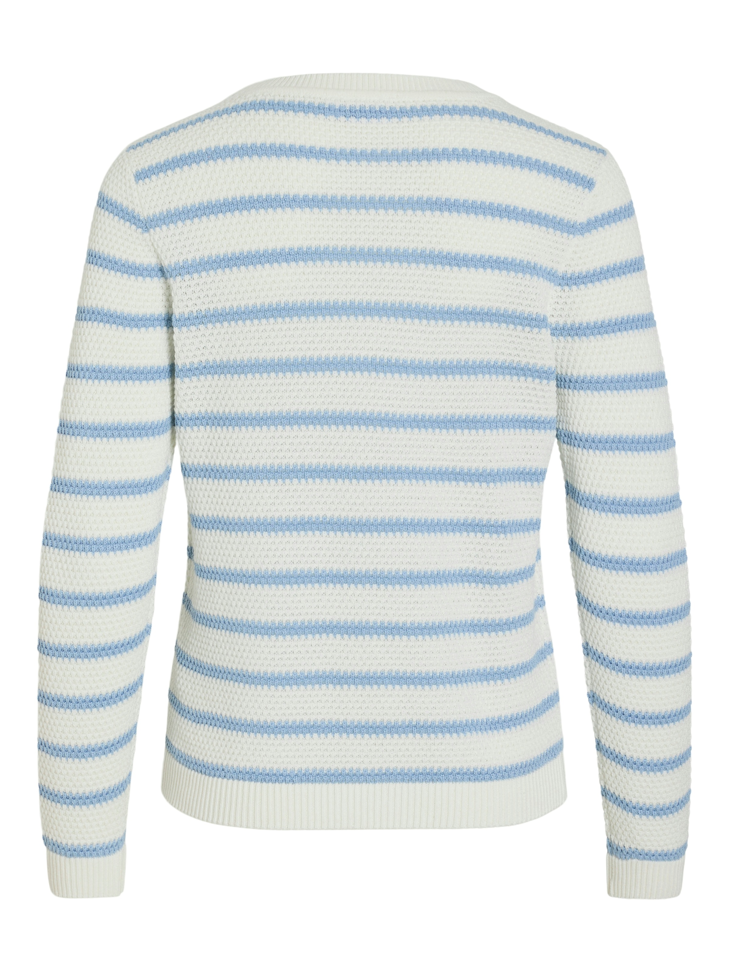 Vila Rundhalspullover »VIDALO O-NECK L/S STRIPE KNIT TOP- NOOS«