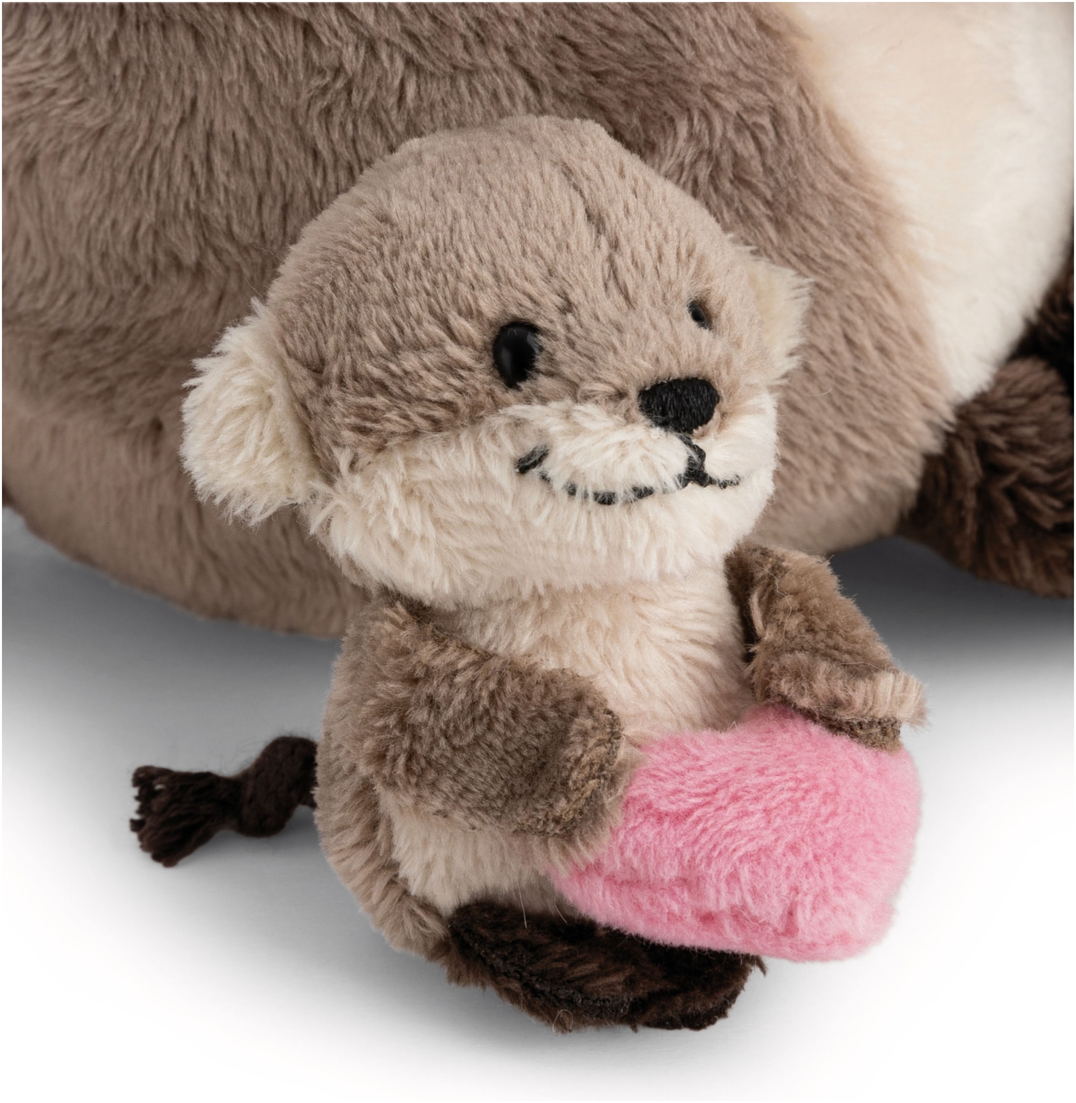 Nici Kuscheltier »Little & Me, Otter 20 cm mit Kind 6 cm« 2in1: Kuscheltier Mama mit Kuscheltier Baby