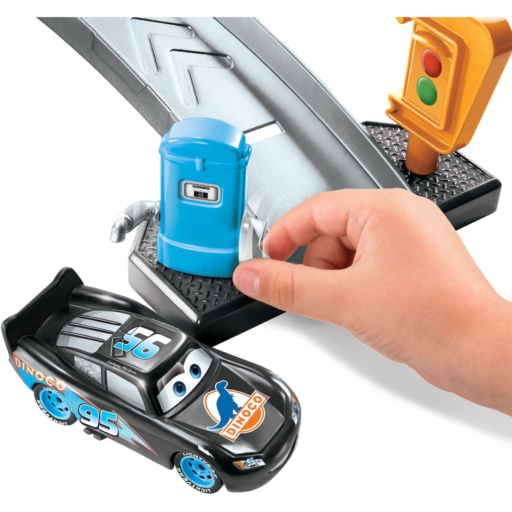 Mattel® Spiel-Gebäude »Disney Pixar Cars, Farbwechsel Dinoco Autowaschanlage«