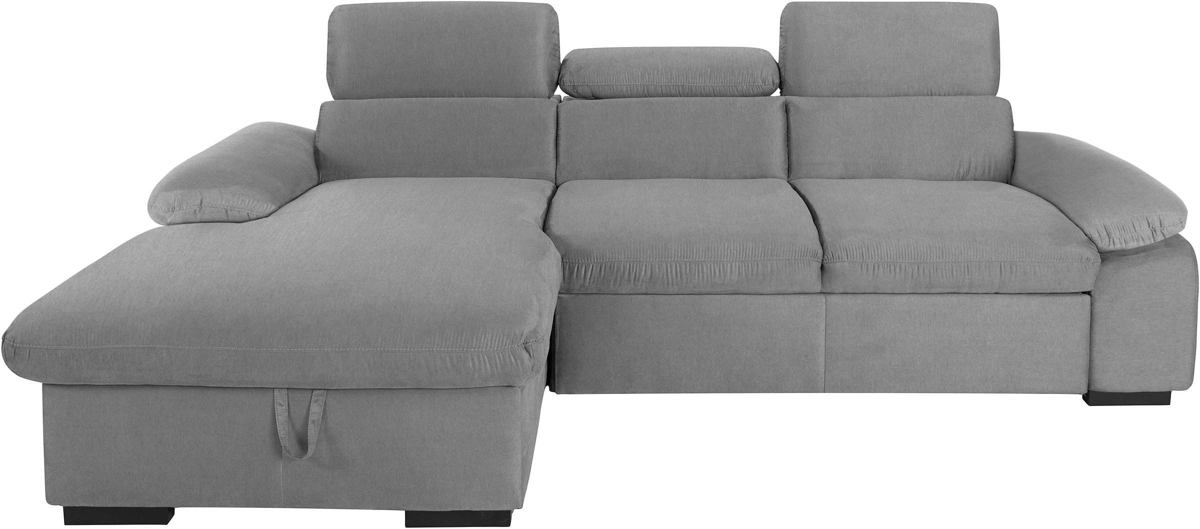 COTTA Ecksofa »Lola L-Form mit Kopfteilfunktion & Hocker« wahlweise mit Bet günstig online kaufen