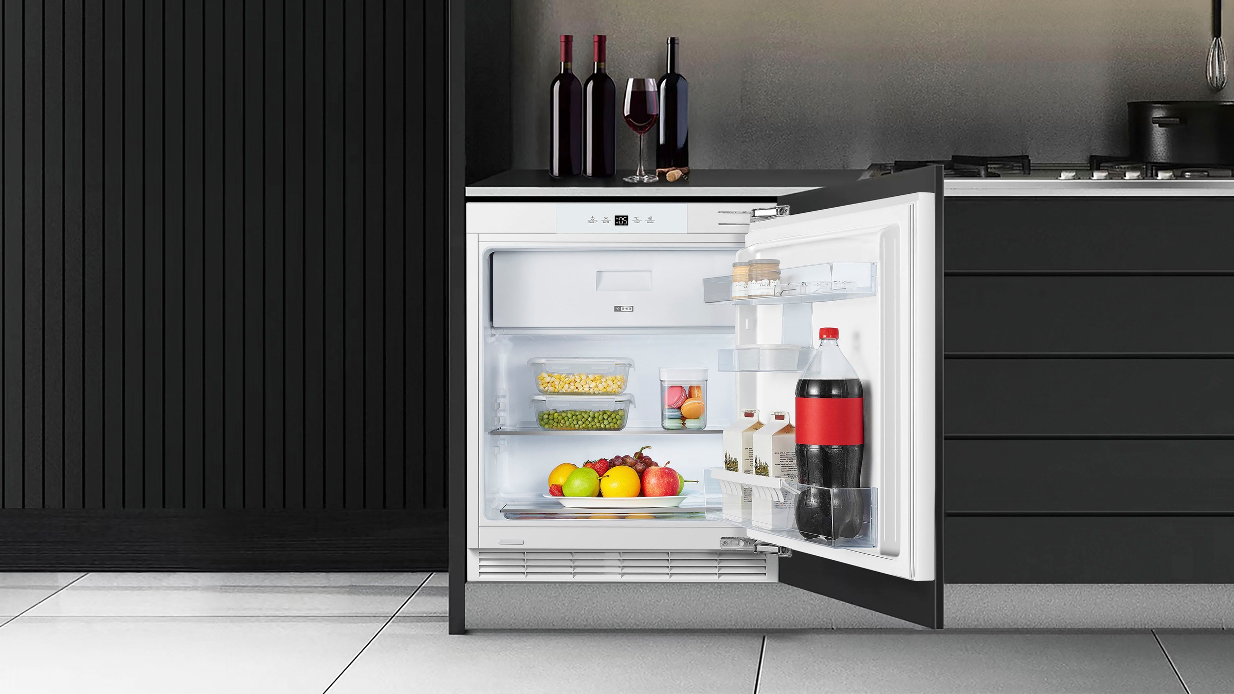 Hanseatic Einbaukühlschrank »HEKS8260GD«