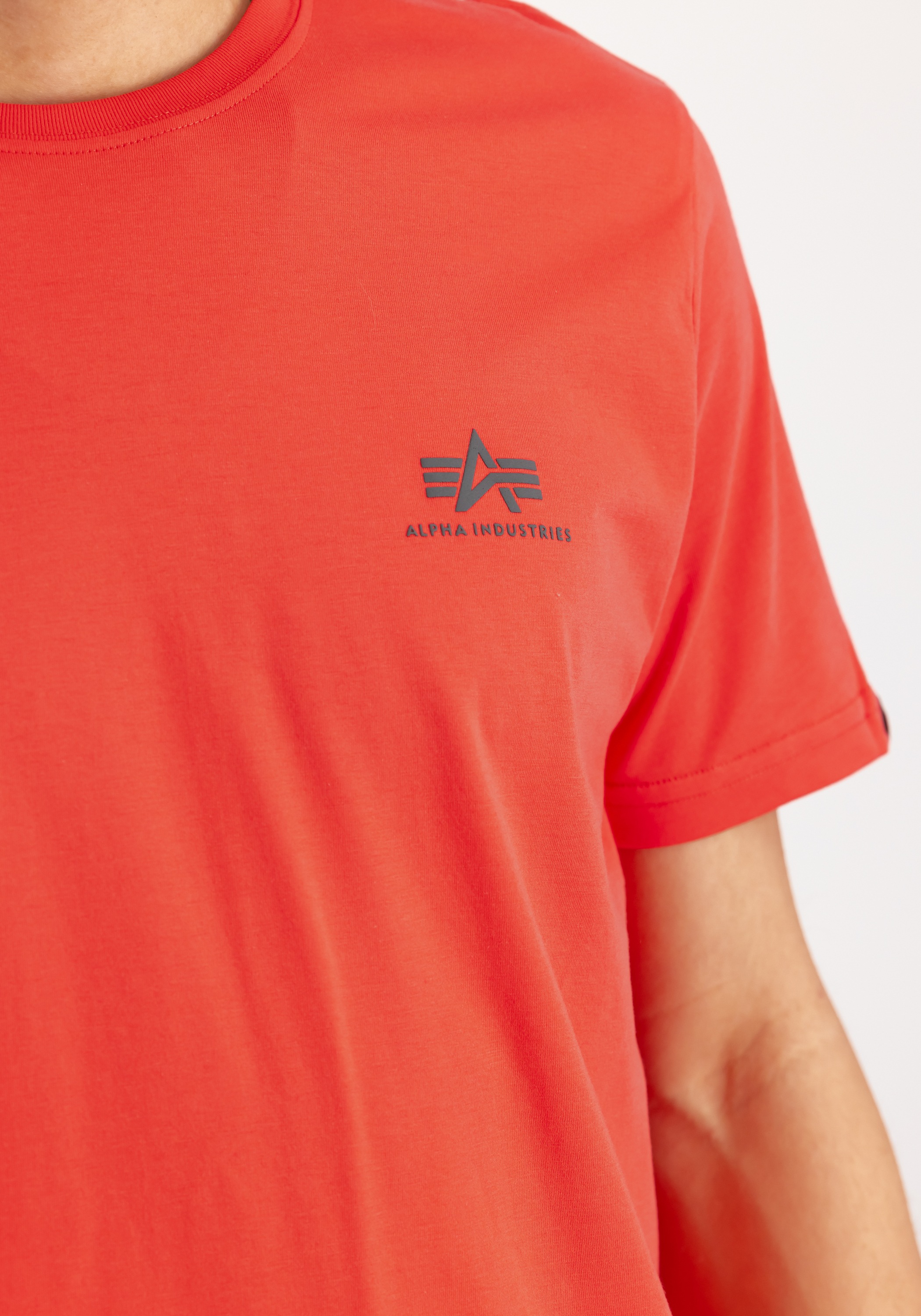 Alpha Industries T-Shirt »Alpha Industries Men - T-Shirts Basic T-Shirt SL«
