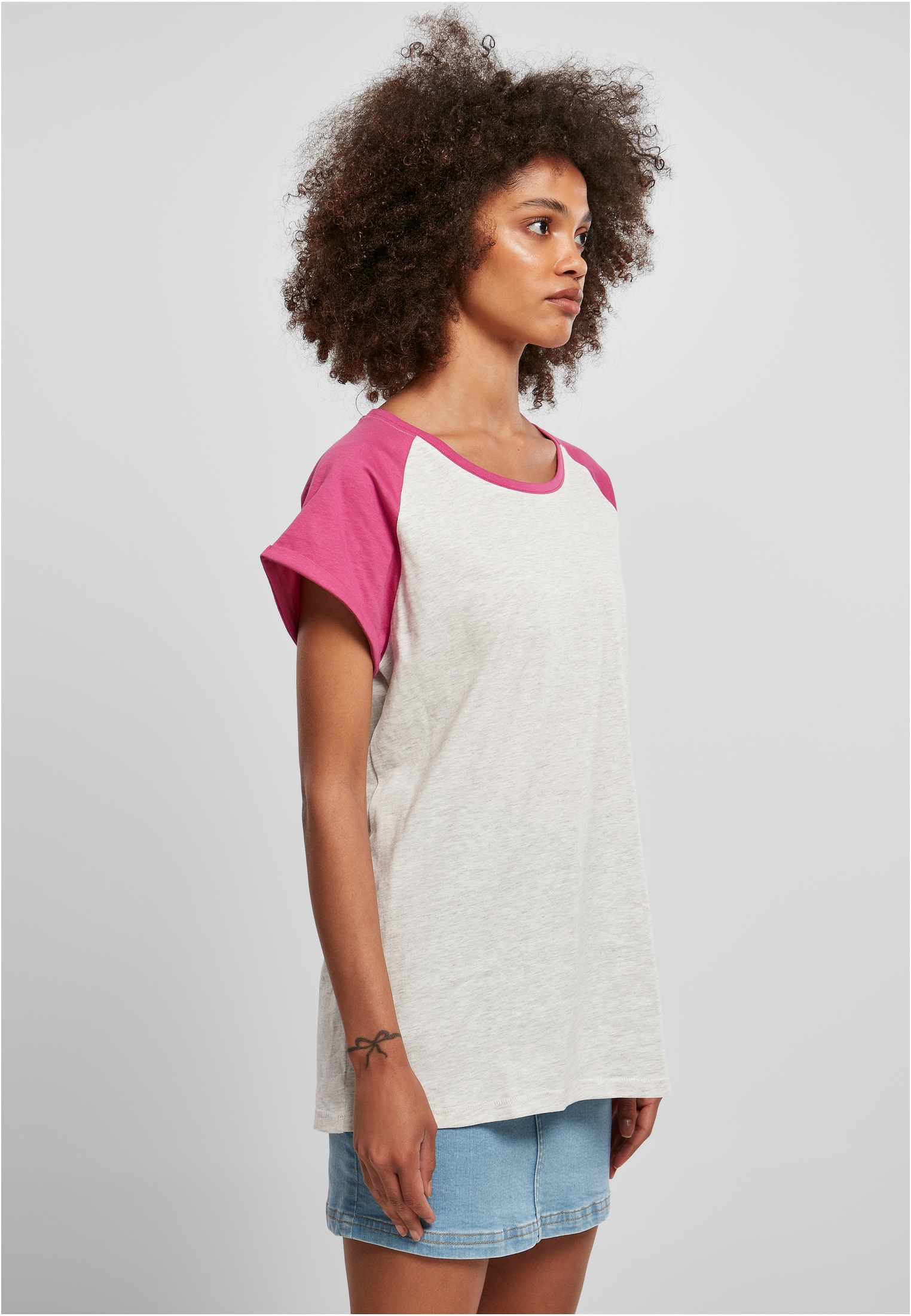 tlg.) »Damen (1 Tee«, Raglan T-Shirt online bei URBAN Ladies Contrast CLASSICS