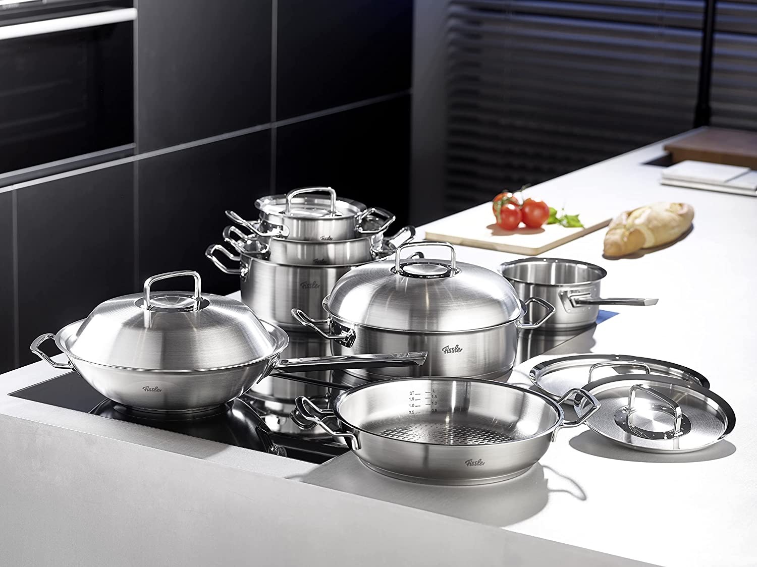 Fissler Topf-Set »ORIGINAL-PROFI COLLECTION® Edelstahl-Topfset« Edelstahl 1 günstig online kaufen