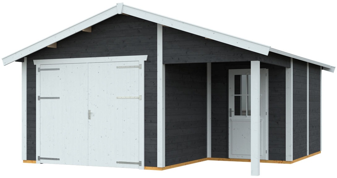 Skanholz Garage »Varberg 2«, 500 x 525 cm