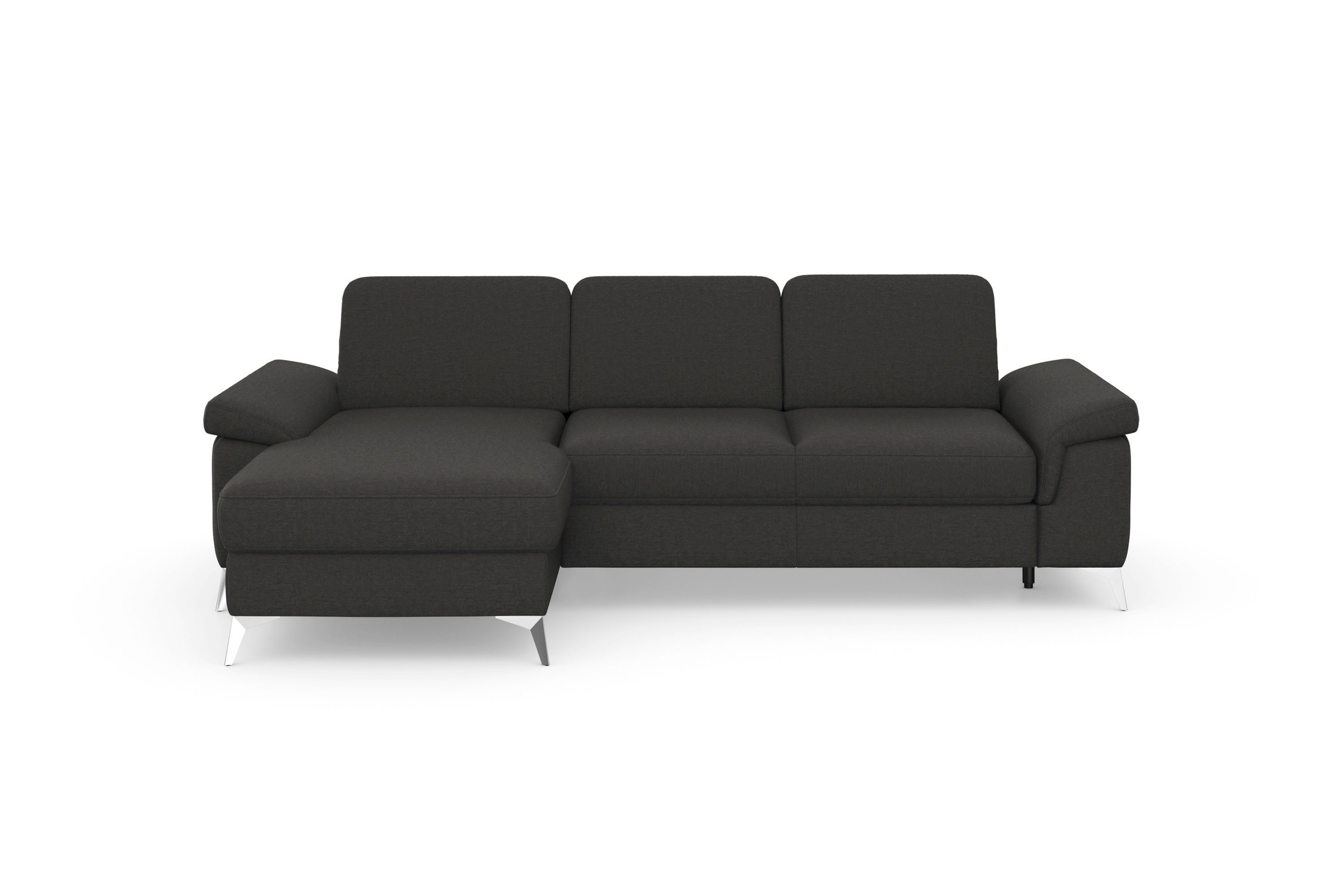 sit&more Ecksofa »Padua L-Form«, inklusive Sitztiefenverstellung, Armteilfu günstig online kaufen