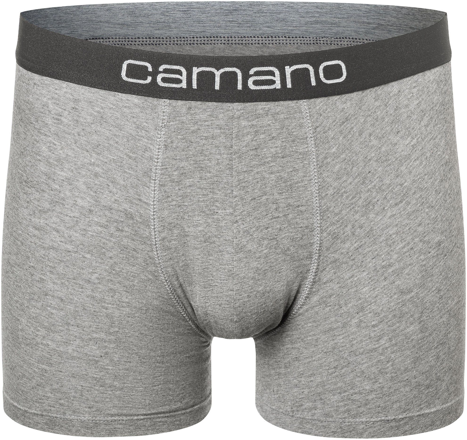 Camano Boxershorts »comfort«, (2er Pack), mit elastischem Logobund