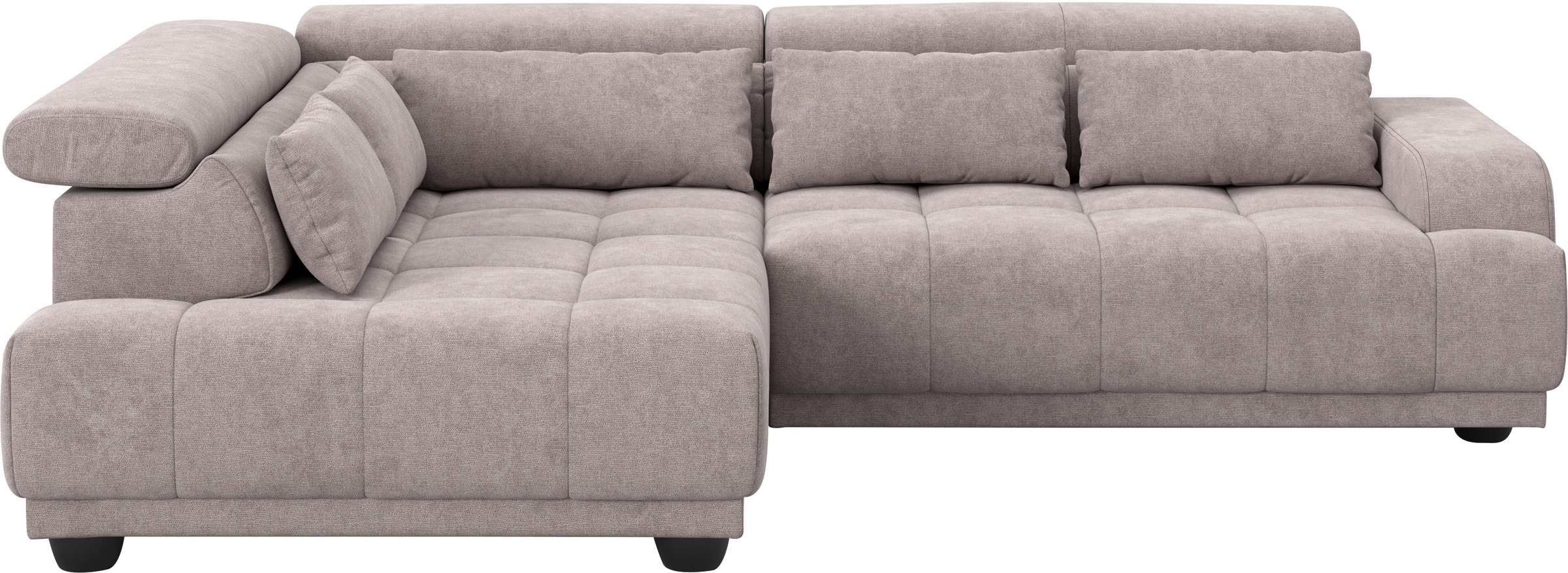 COTTA Ecksofa »Jade - L Form, Sitzbreite 201 cm« inkl. Kopfteilverstellung günstig online kaufen