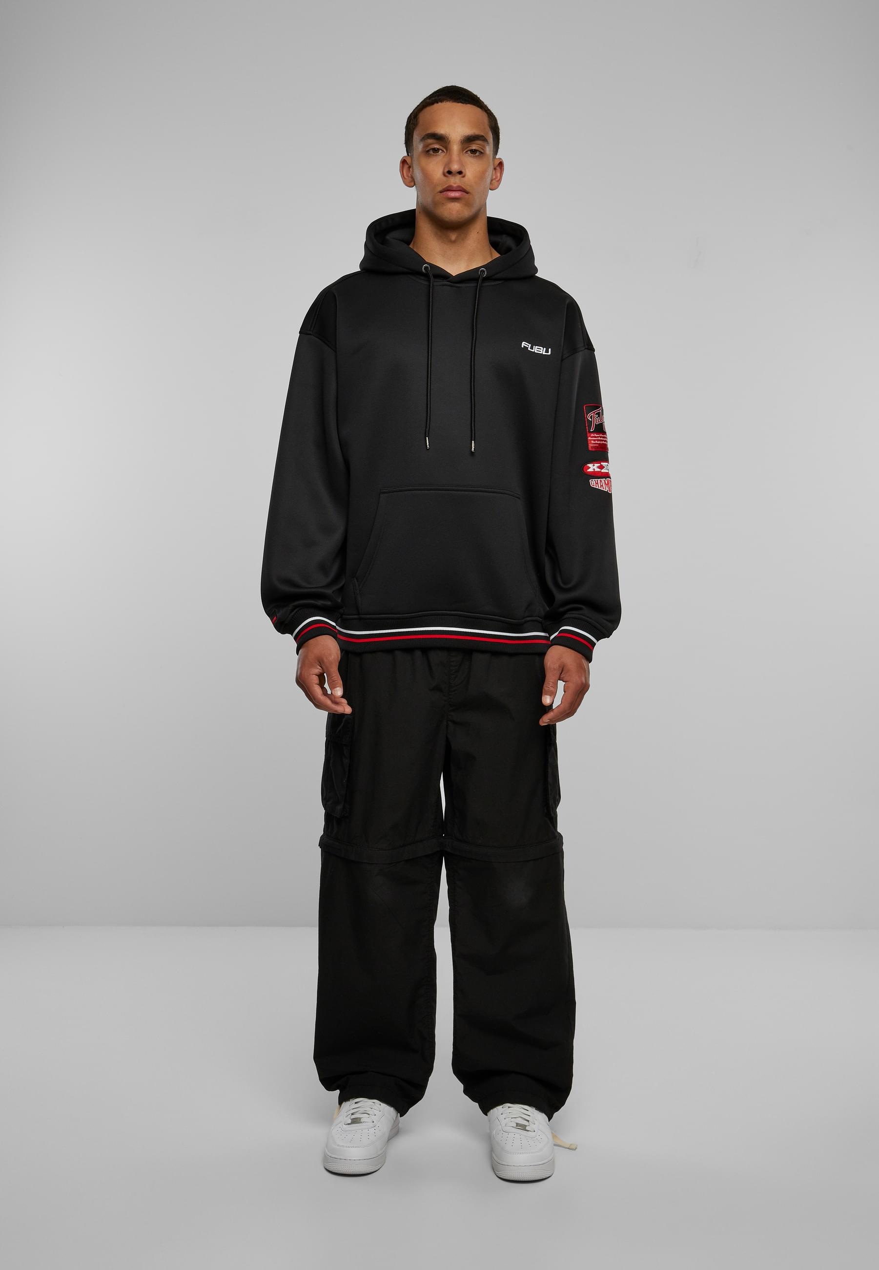 Fubu Kapuzensweatshirt »Fubu Herren FM233-012-2 FUBU Corporate Mesh Hoodie«, 1 Stk.
