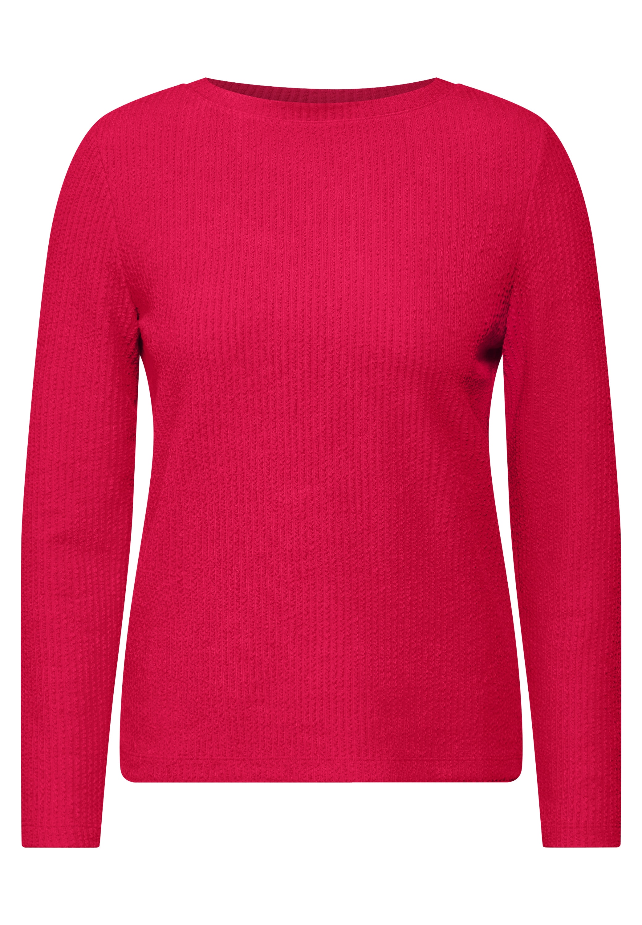 Cecil Langarmshirt, mit Struktur