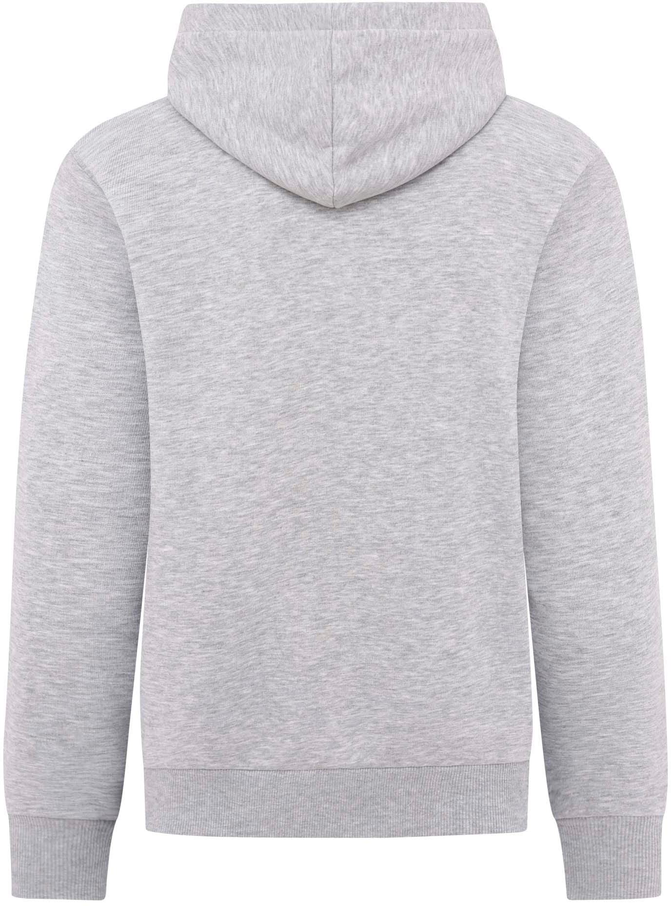 Zwillingsherz Kapuzensweatjacke, mit Bindebändern in Leo-Optik