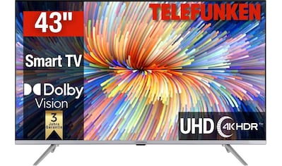 LED-Fernseher »D43V850M5CWH«, 108 cm/43 Zoll, 4K Ultra HD, Smart-TV