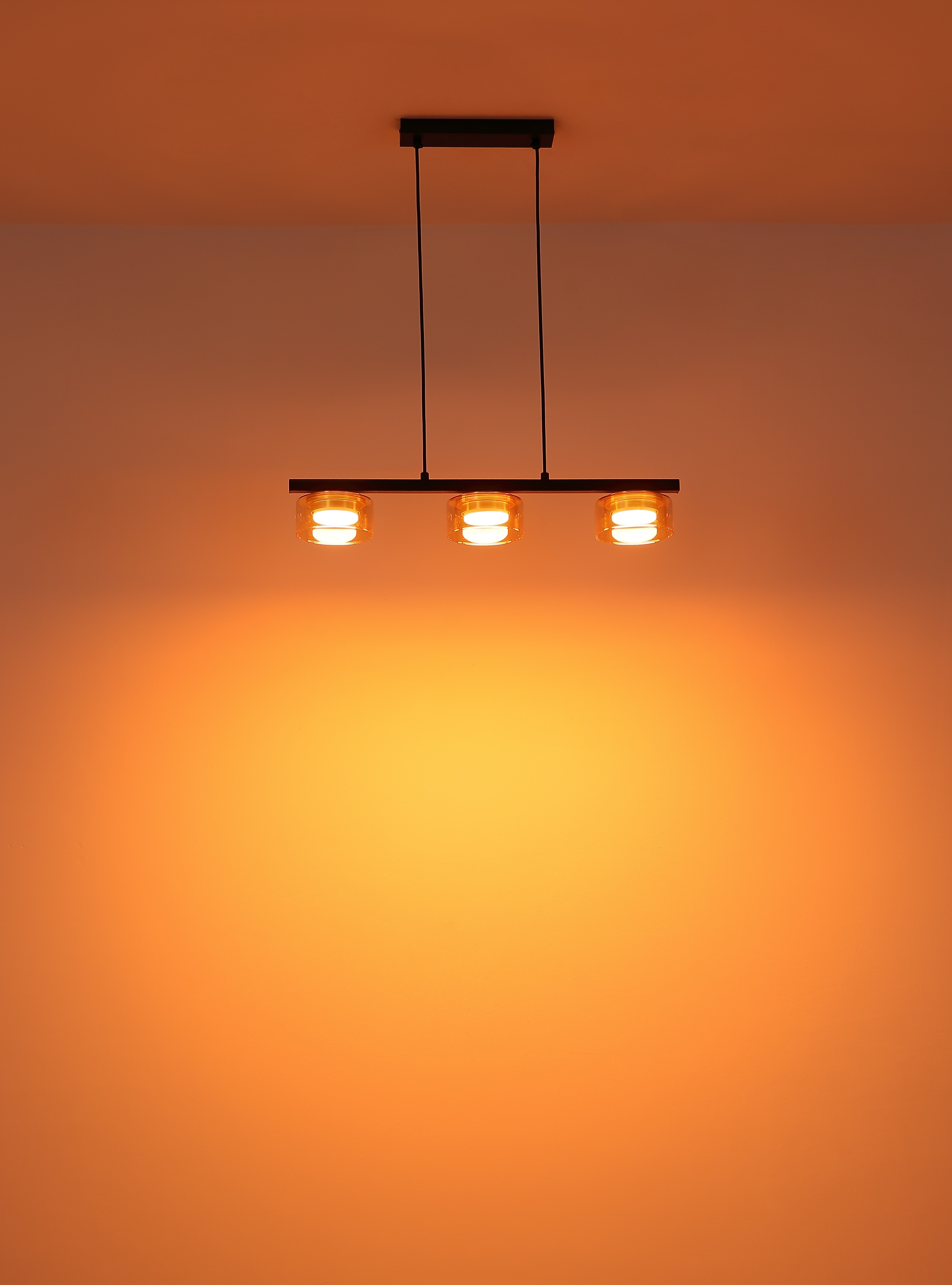 GLOBO LIGHTING Hängeleuchte »HIGGINS« GX53 1 Stk. Extra-Warmweiß Hängelampe Esszimmer-Leuchte Esstischleuchte Wohnzimmer