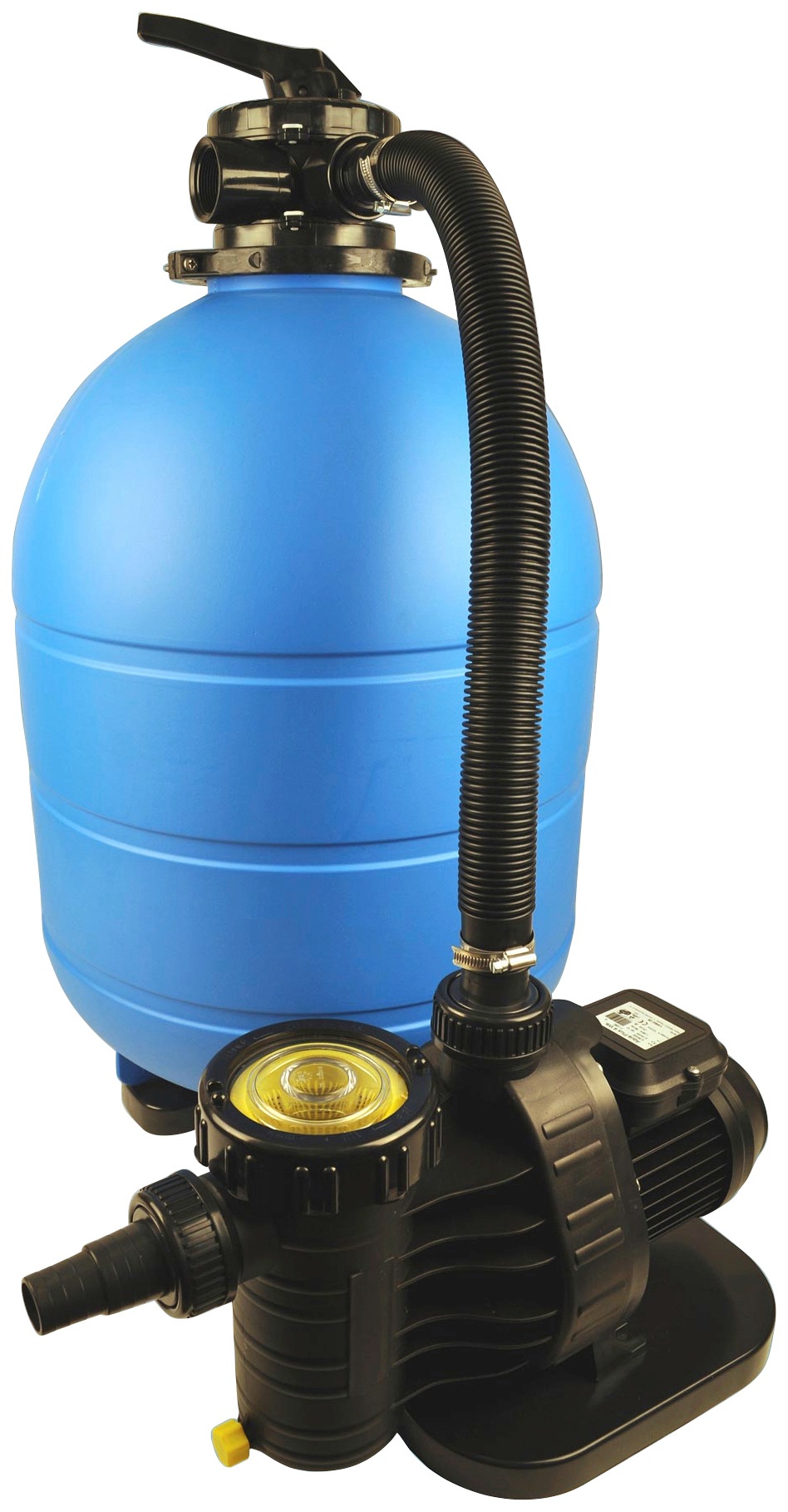 weka Achteckpool »MALI 4 + mit Technikraum, Edelstahlleiter & Wasserpflege-Set«, (Set, 12 tlg.), BxLxH: 376x714x116 cm