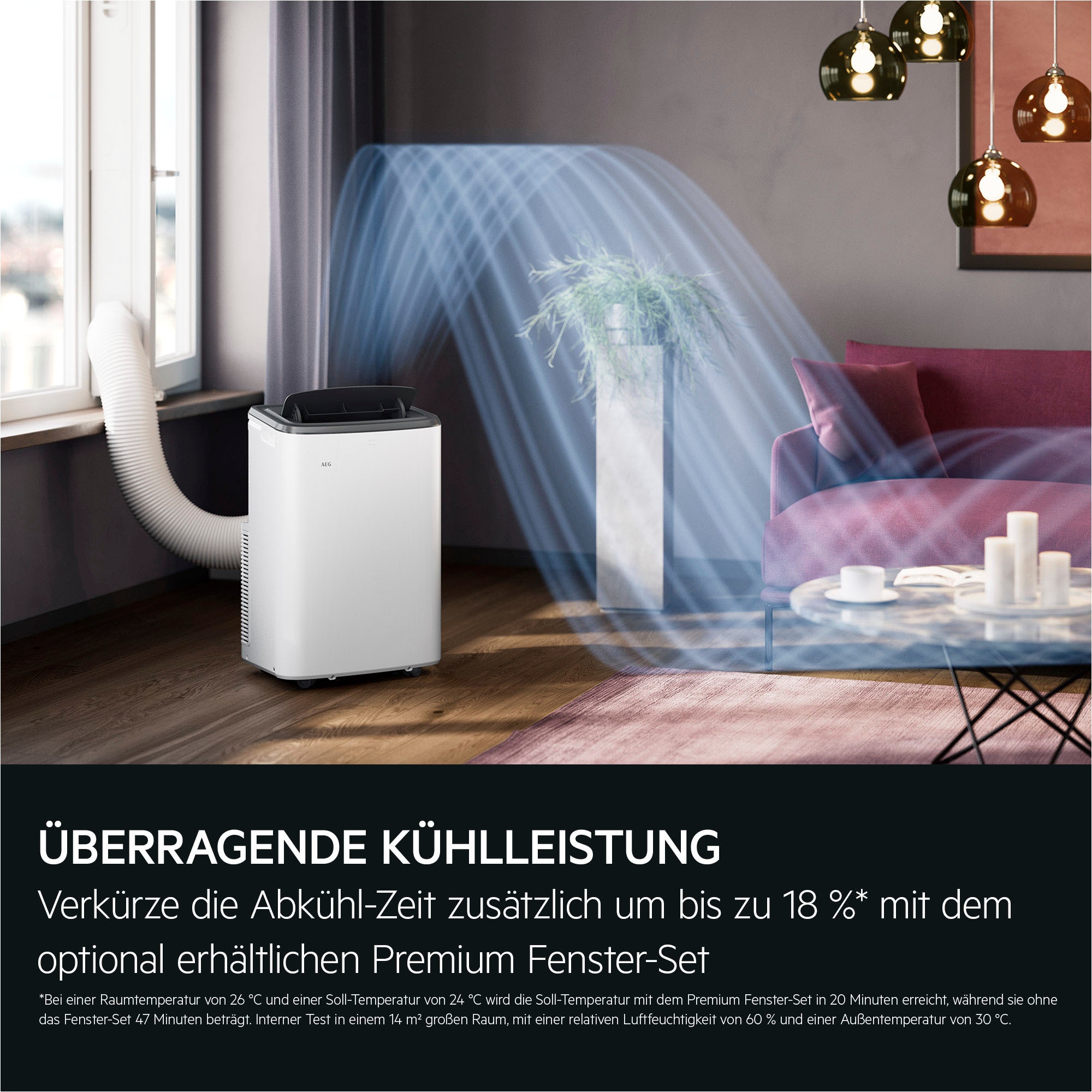 AEG Klimagerät »AXP35U539CW«, 3500 W, max. Raumgröße 50 m²