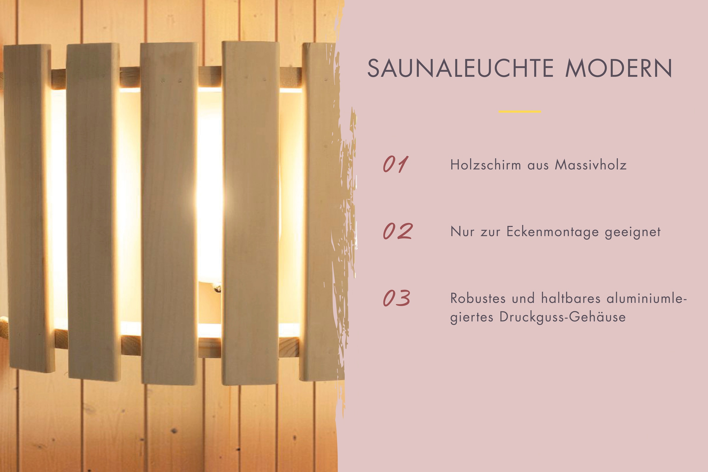 welltime Sauna »»Josie««, 9-kW-Ofen mit int. Steuerung