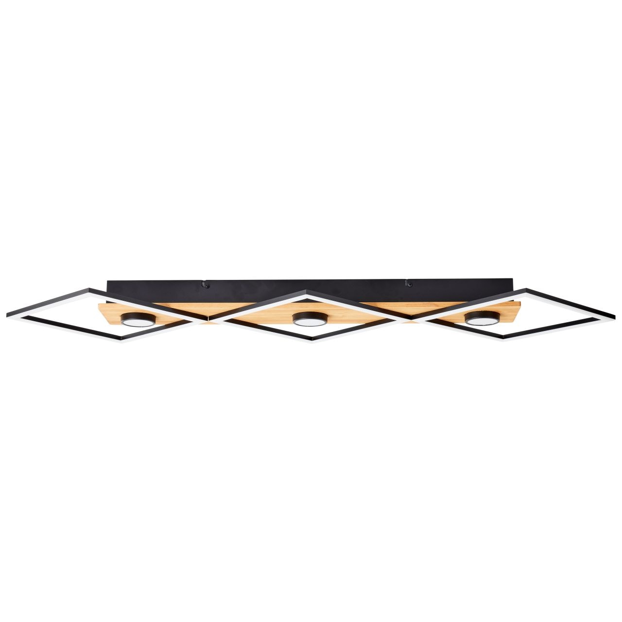 Brilliant Deckenleuchte »Woodbridge«, 1 flammig, 3 Stufen über Wandschalter dimmbar 106x35cm - 5200 Lumen 3000 Kelvin