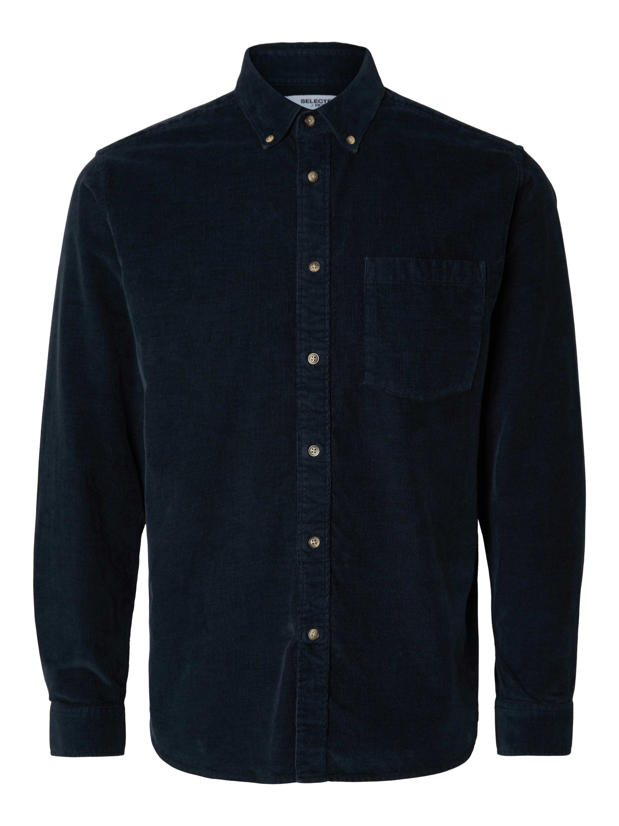 SELECTED HOMME Langarmhemd »SLHREG-DAN CORD SHIRT LS«