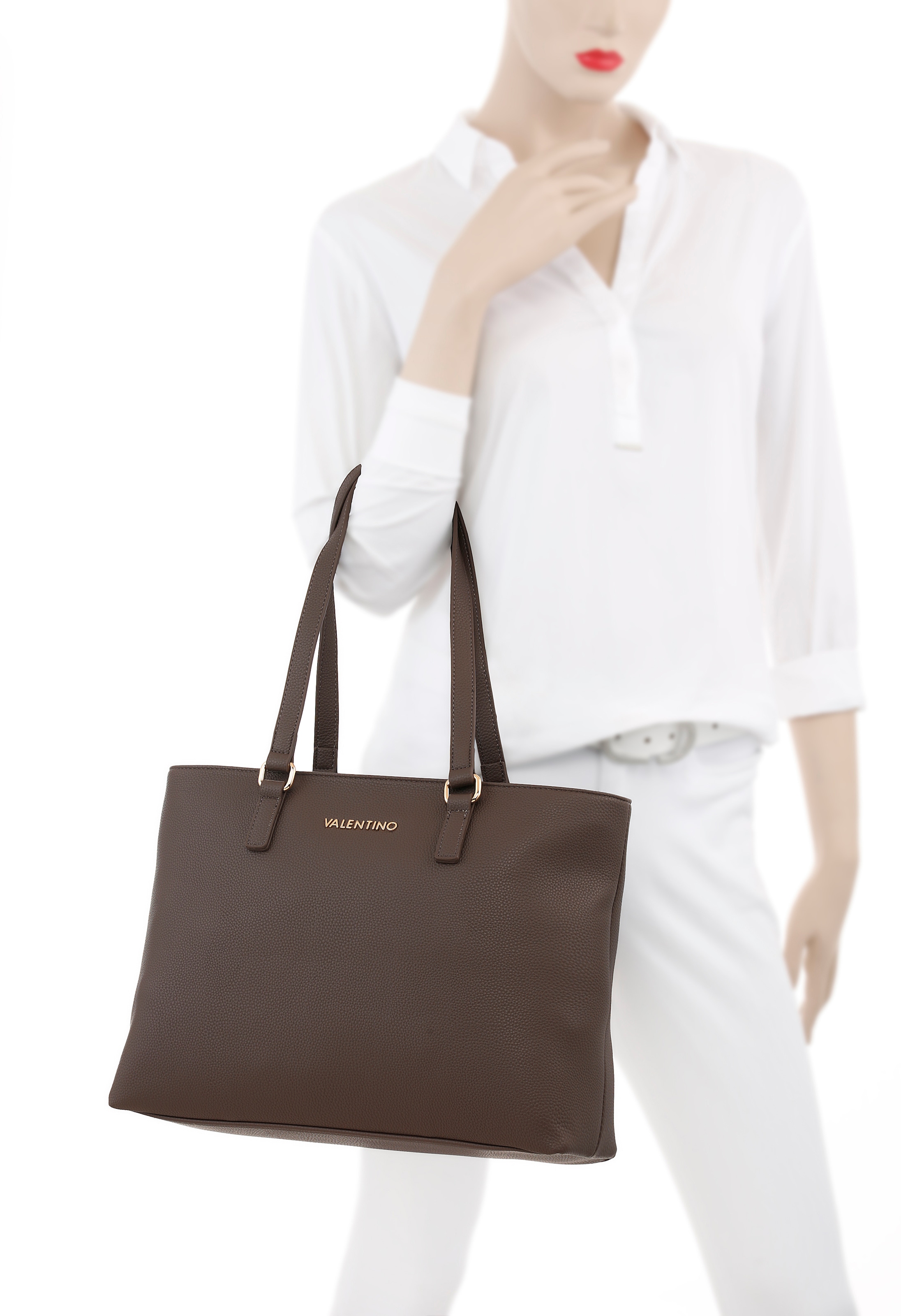 VALENTINO BAGS Shopper »SHOPPING NEVER«, Henkeltasche Handtasche Damen Tasche Damen
