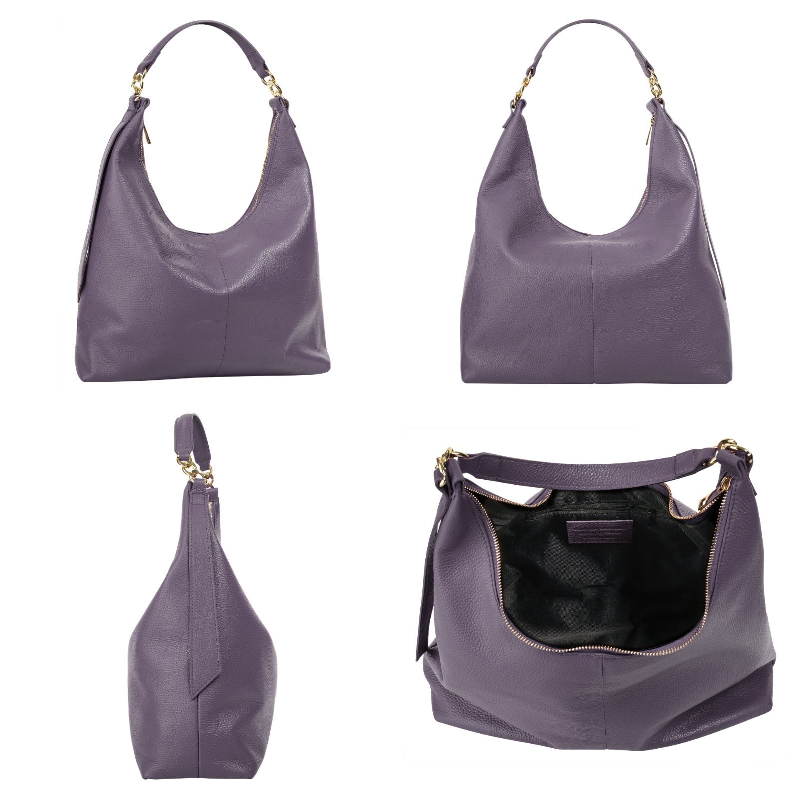 Samantha Look Shopper, Made in Italy, Große Handtasche mit Smartphonefach