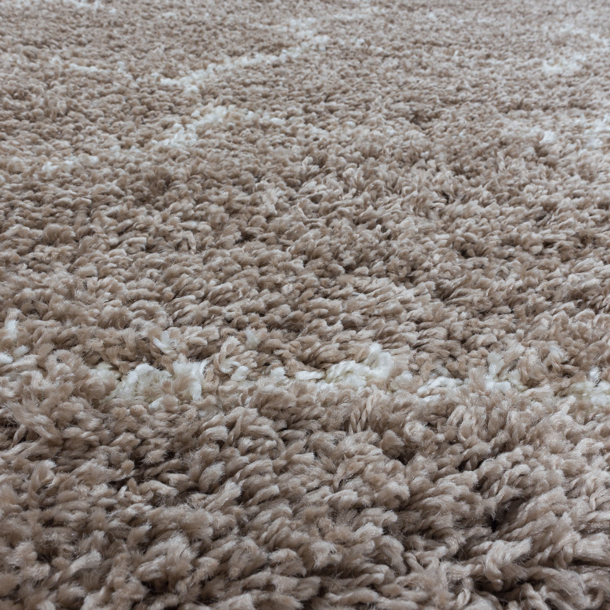 Ayyildiz Teppiche Hochflor-Teppich »SALSA 3201«, rund, 50 mm Höhe, auch rechteckig, Pflegeleicht / Strapazierfähig / Shaggy/ Wohnzimmer