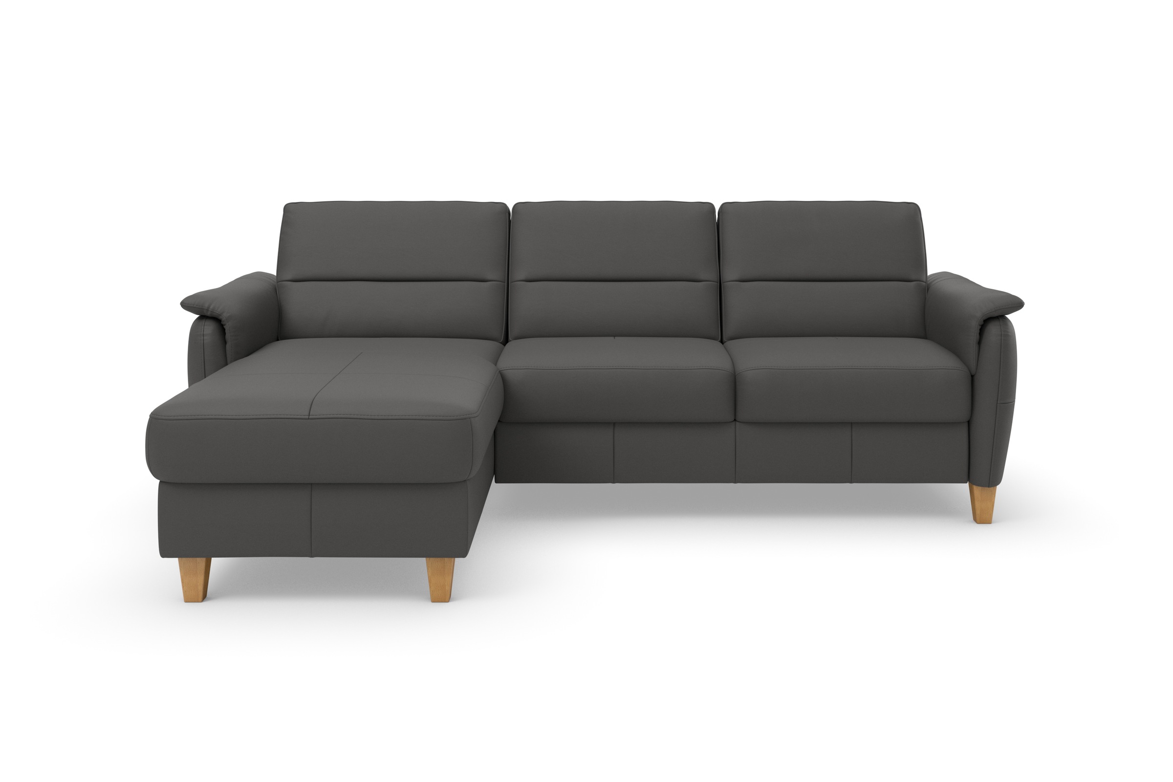 Home affaire Ecksofa »Palmera L-Form«, Federkern, wahlweise mit Bettfunktio günstig online kaufen