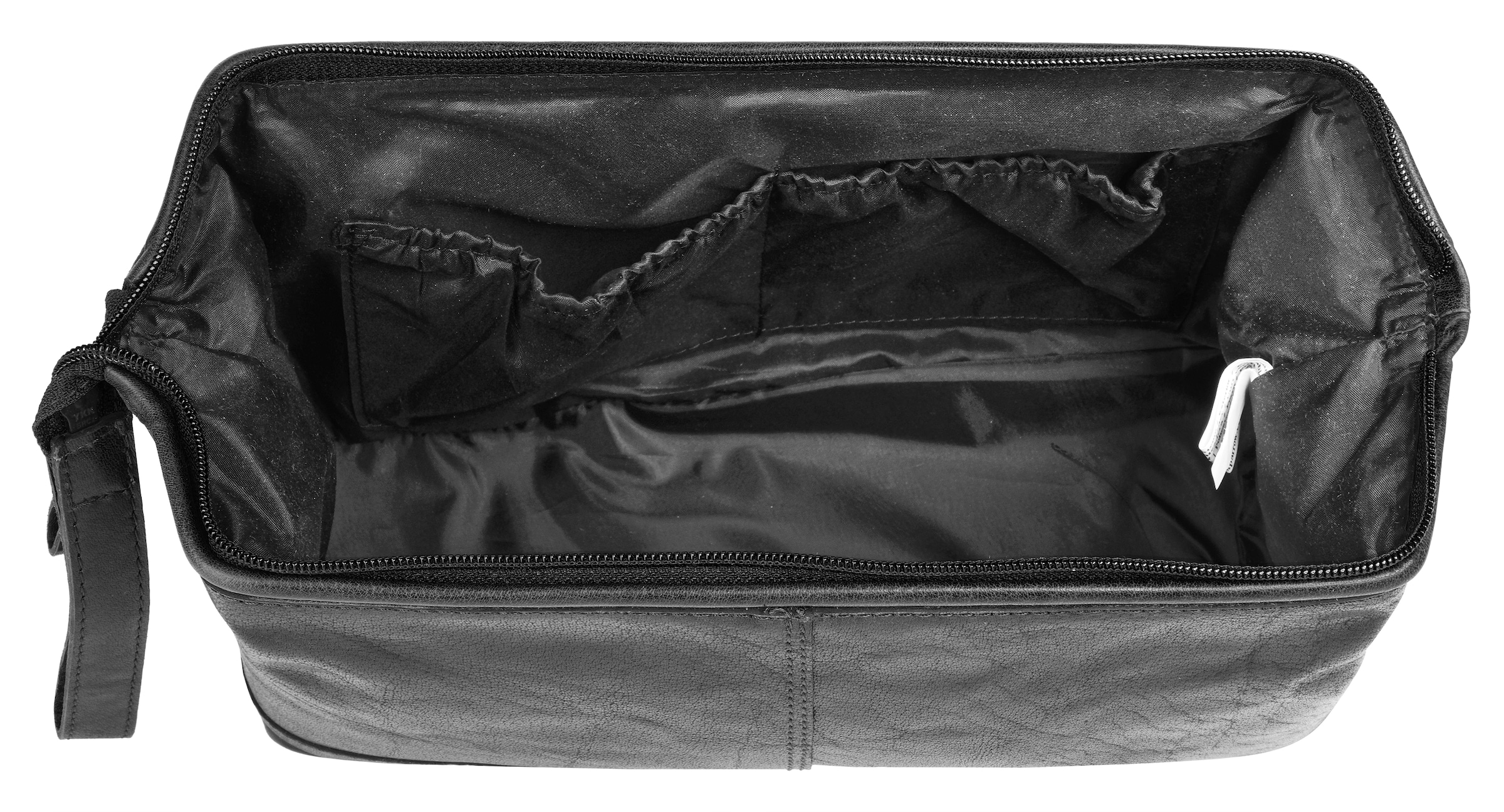 Spikes & Sparrow Kulturbeutel »TOILETRY BAG«, echt Leder