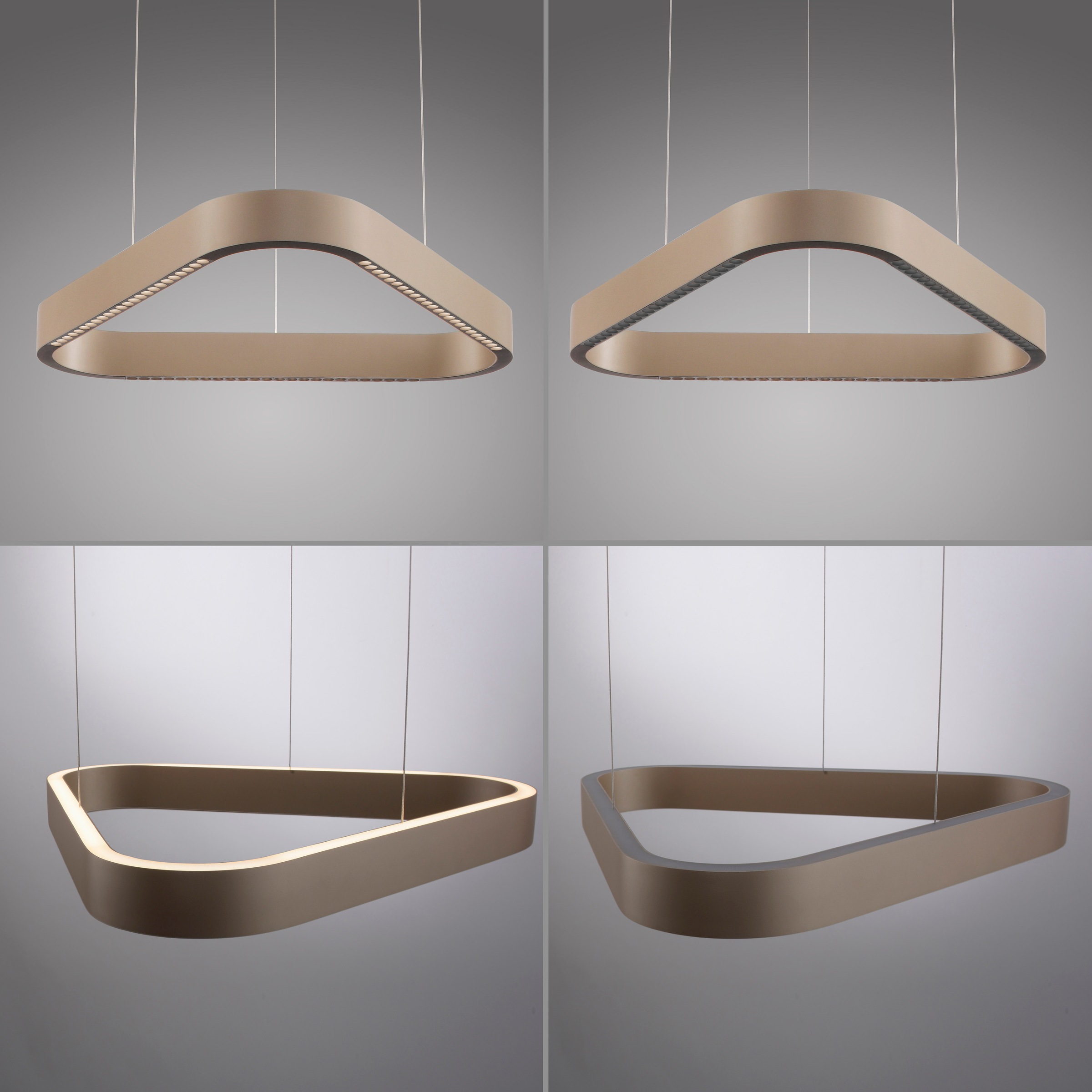 Neuhaus Q DESIGN CONTROL LIGHTS LED Pendelleuchte »Q-STRETTO« LED-Board 1 Stk. warmweiß - kaltweiß