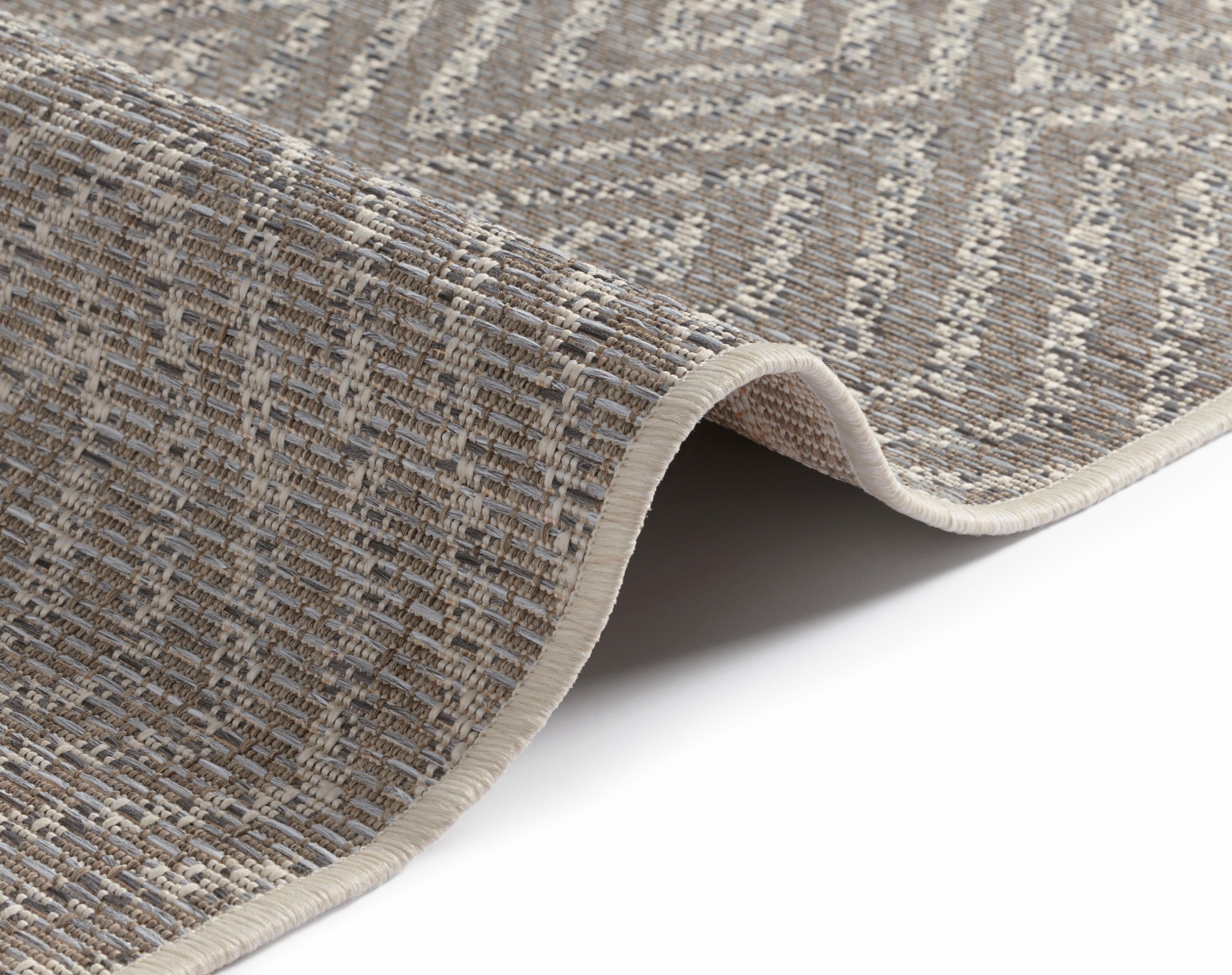 freundin Home Collection Läufer »Sea«, rechteckig, 4 mm Höhe, In-und Outdoor geeignet, Strapazierfähig und pflegeleicht, Flachgewebe