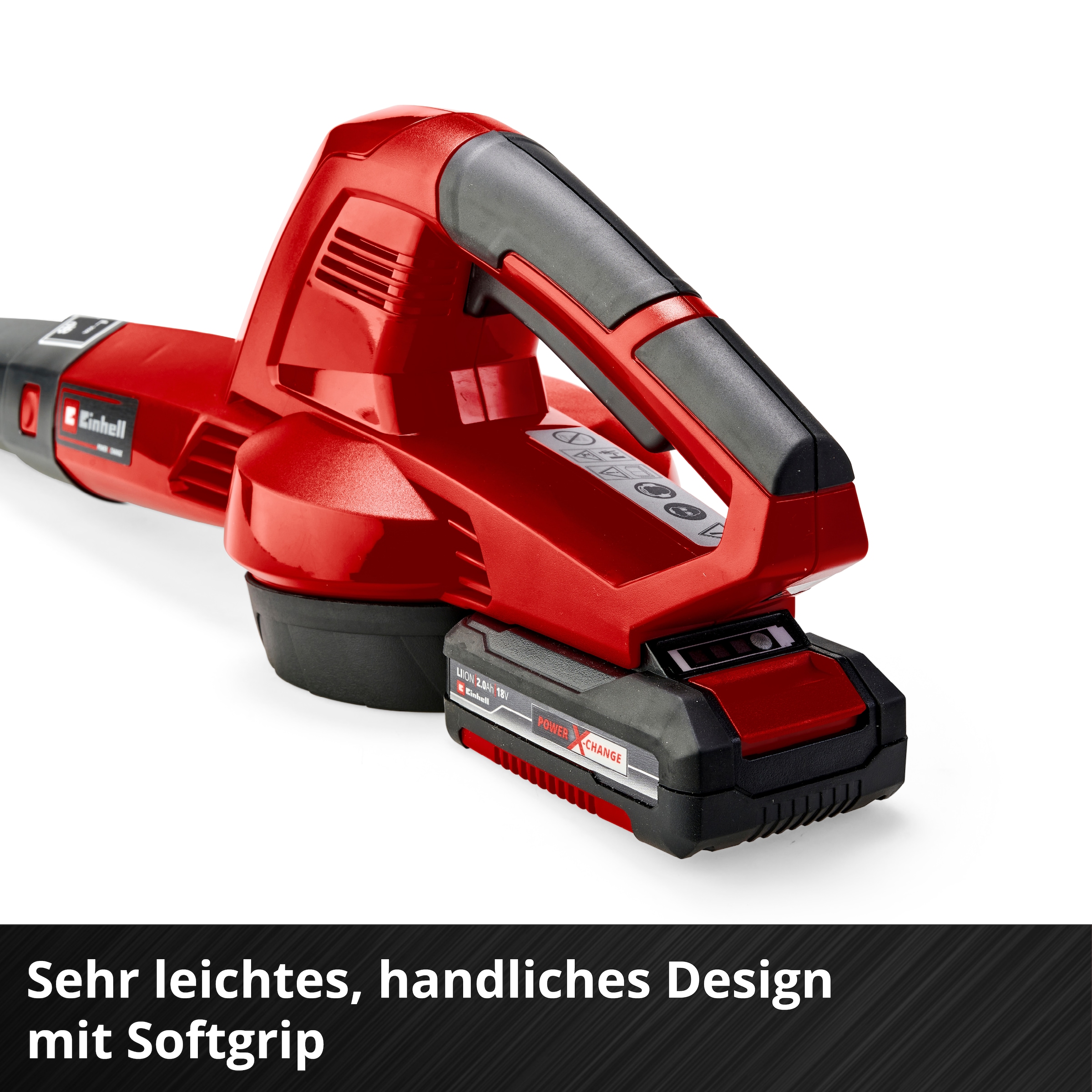 Einhell Akku-Laubbläser »GC-CL 18 Li E Kit«, 210 km/h Blasgeschwindigkeit, mit Akku 18V/2,0 Ah und Ladegerät