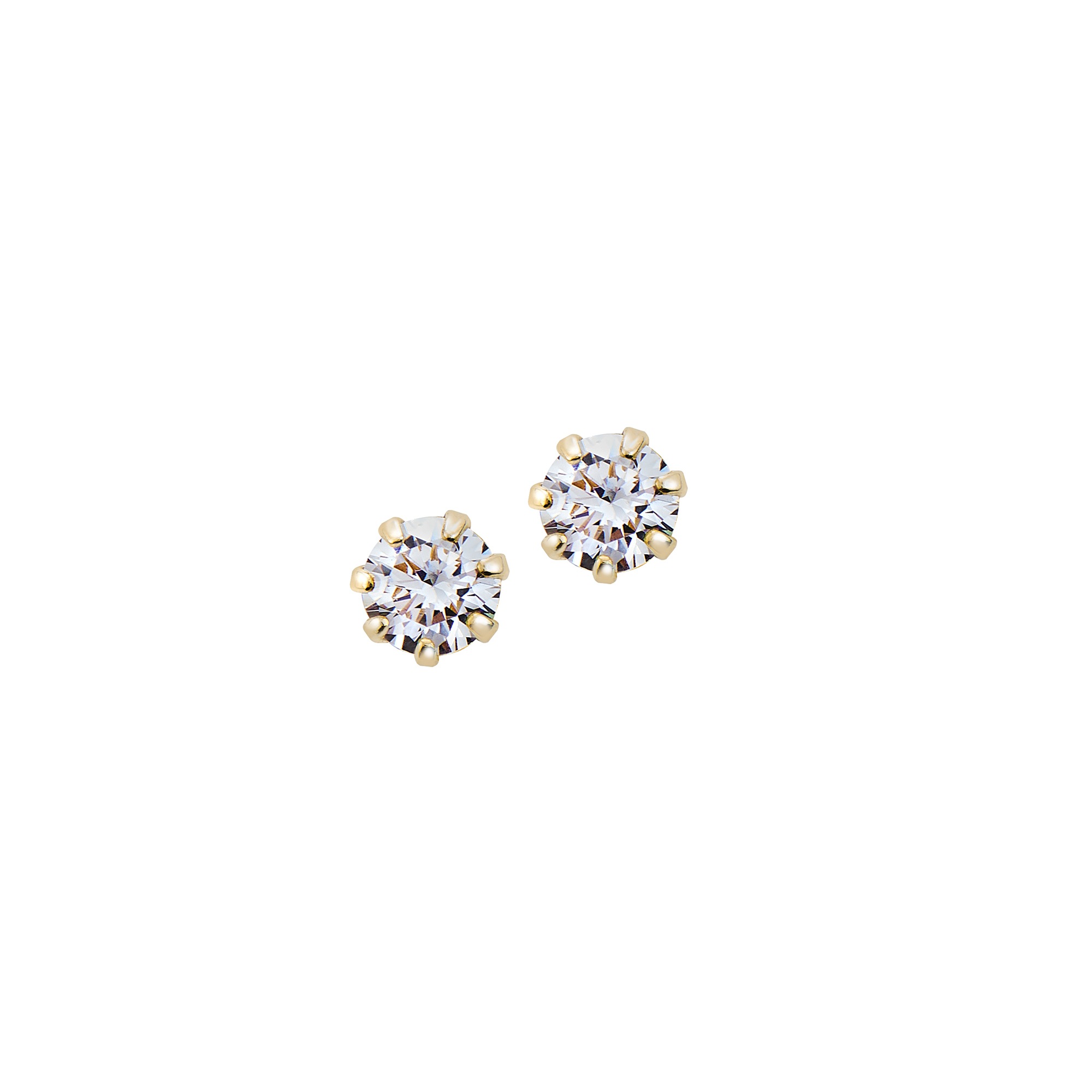 Vivance Paar Ohrstecker »333 Gold 3,5mm Zirkonia«