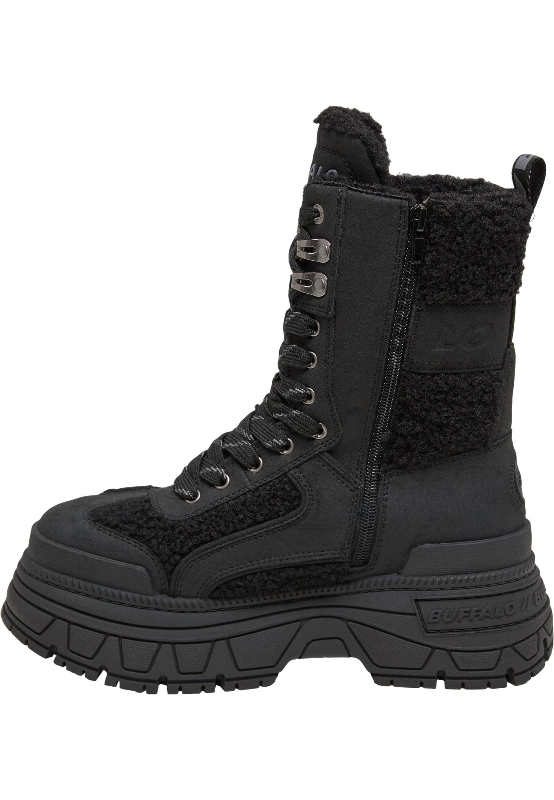 Buffalo Stiefel »Buffalo FUSION COM HI WARM - VEGAN NUBUCK/FUR«