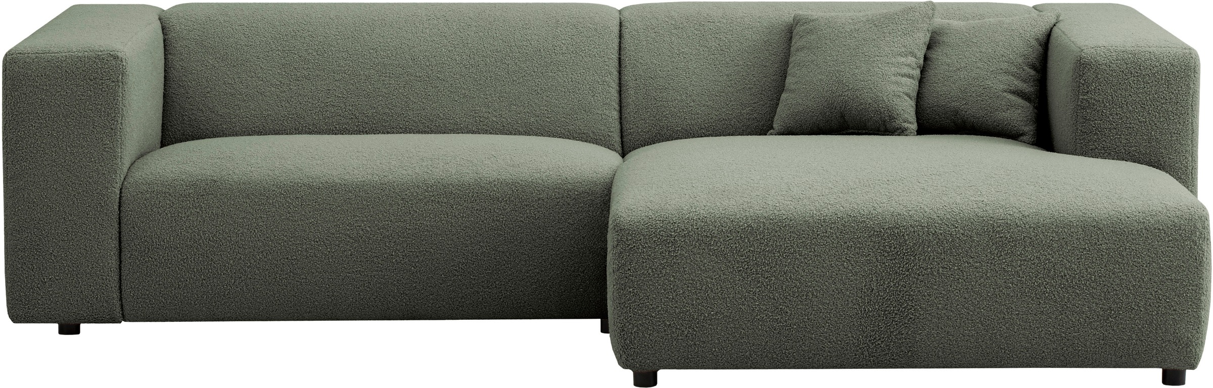 andas Ecksofa »BAKELS, L-Form in Cord oder Boucle-Stoff, moderne Couch« wah günstig online kaufen