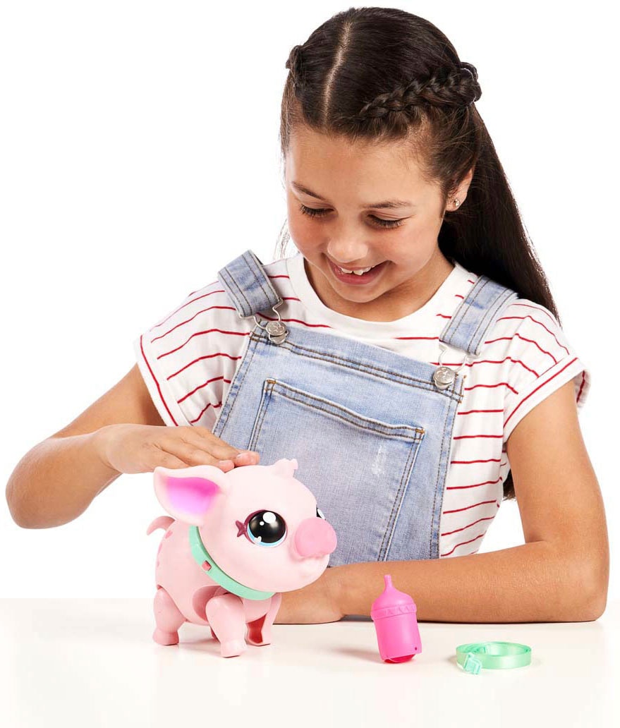 Moose Spielfigur »Little Live Pets,  Mein Hausschwein Piggly« mit Geräuschen und Reaktionen
