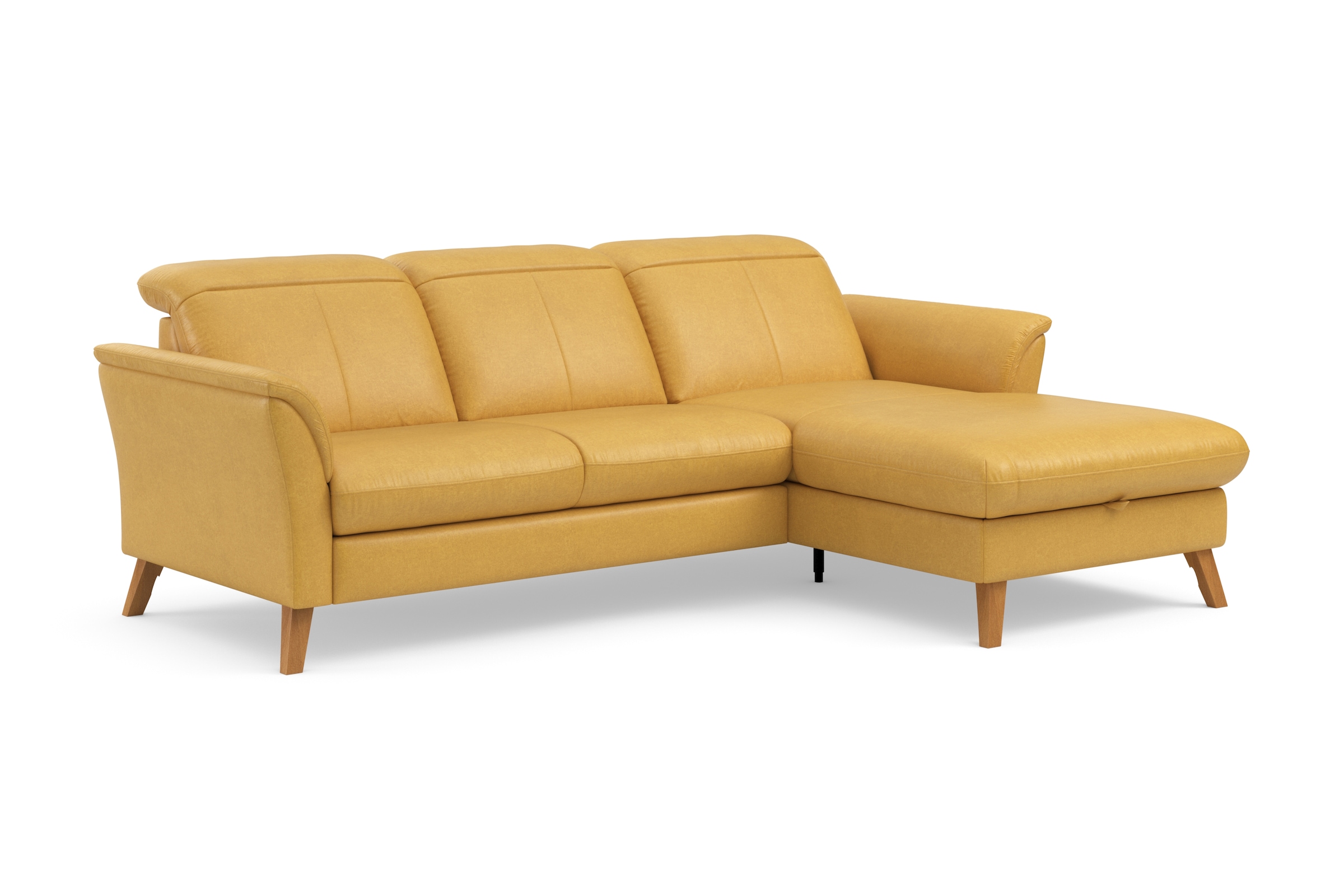 sit&more Ecksofa »Romero L-Form«, wahlweise mit oder ohne Relax-Funktion, Bettfunktion, Bettkasten