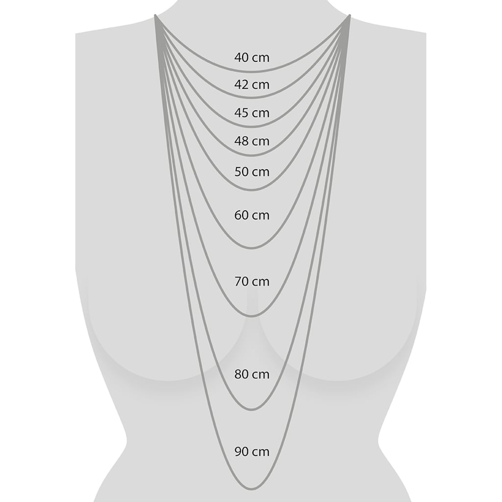 Engelsrufer Silberkette »ERNZ-43-12S, ERNZ-48-12S, ERNZ-60-12S«