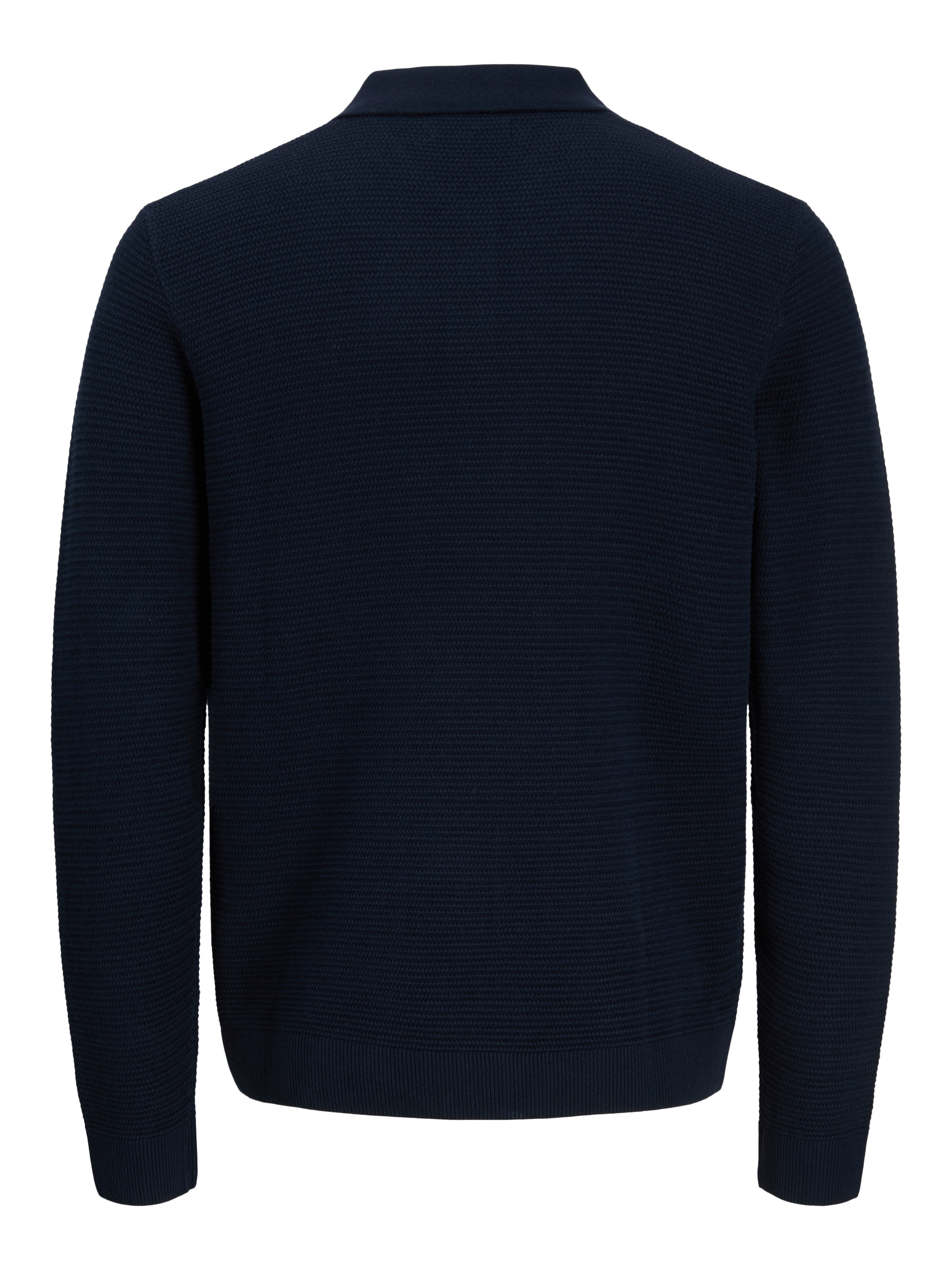 Jack & Jones Polokragenpullover »JPRBLURILEY KNIT POLO LS« Baumwolle,