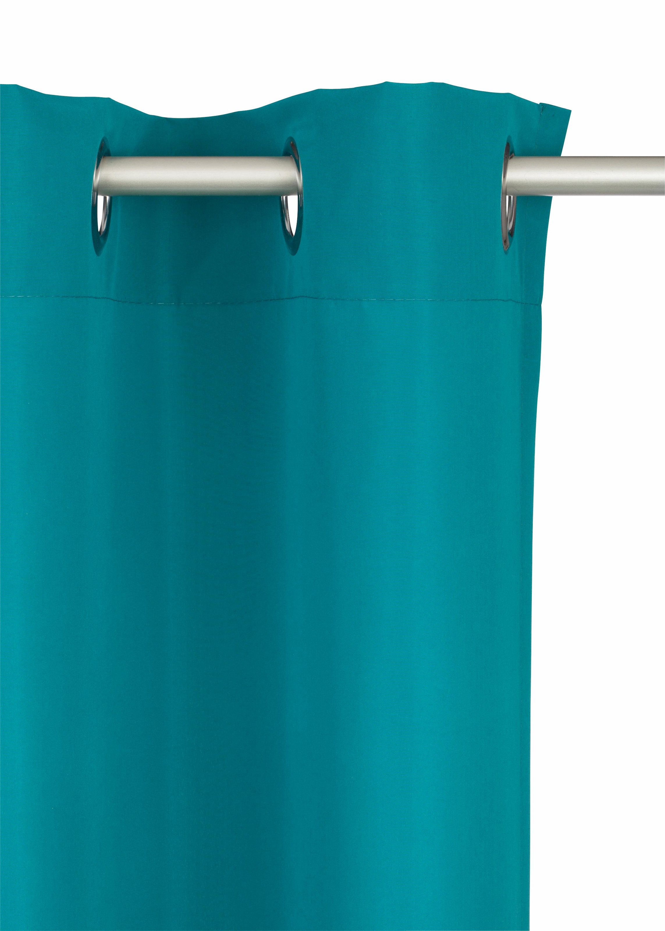 Bruno Banani Vorhang »Lagan«, (2 St.), 2-er Set, gewebt, Microfaser, versch. Größen, einfarbig, Bestseller