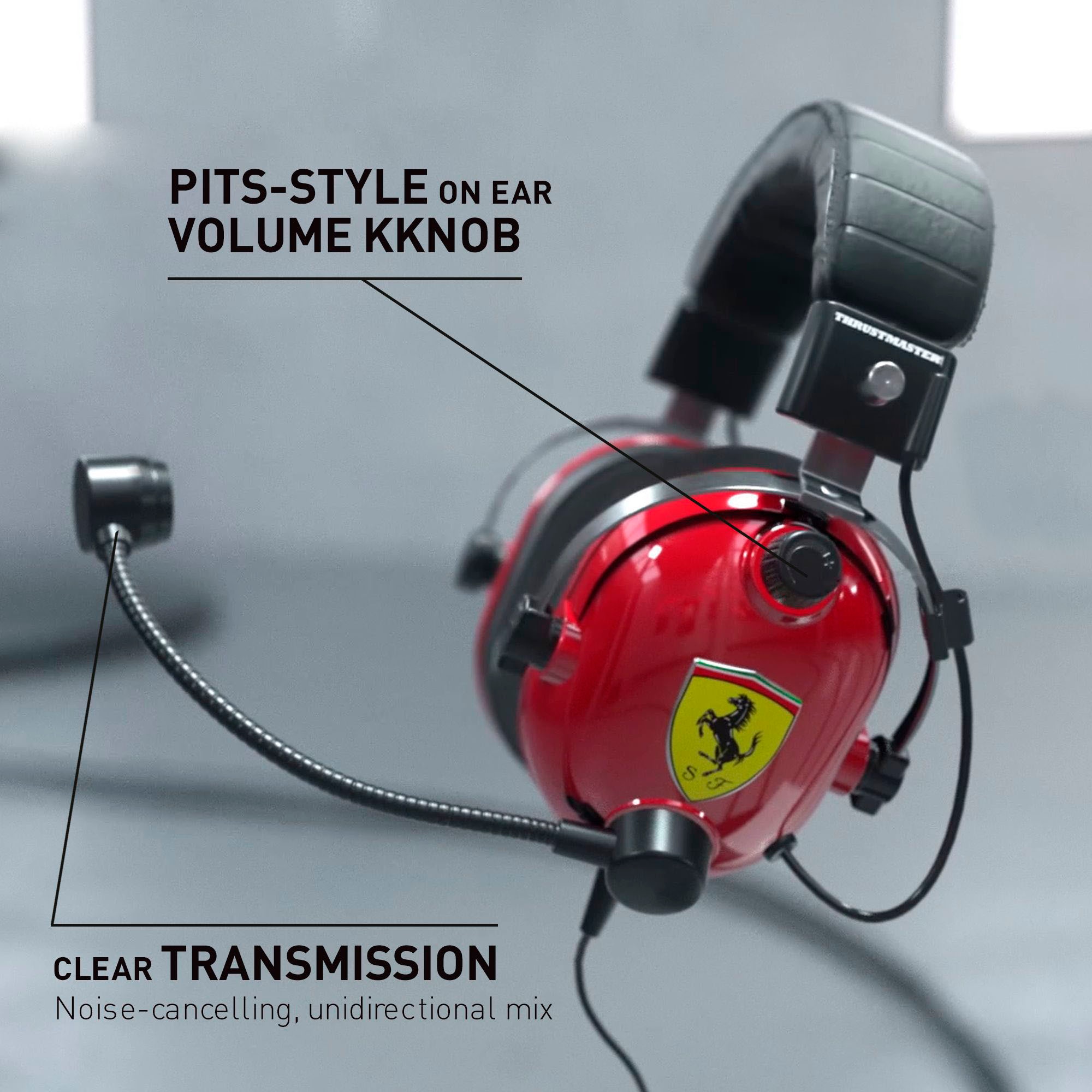 Thrustmaster Kopfhörer »T.Racing Scuderia Ferrari Edition DTS«