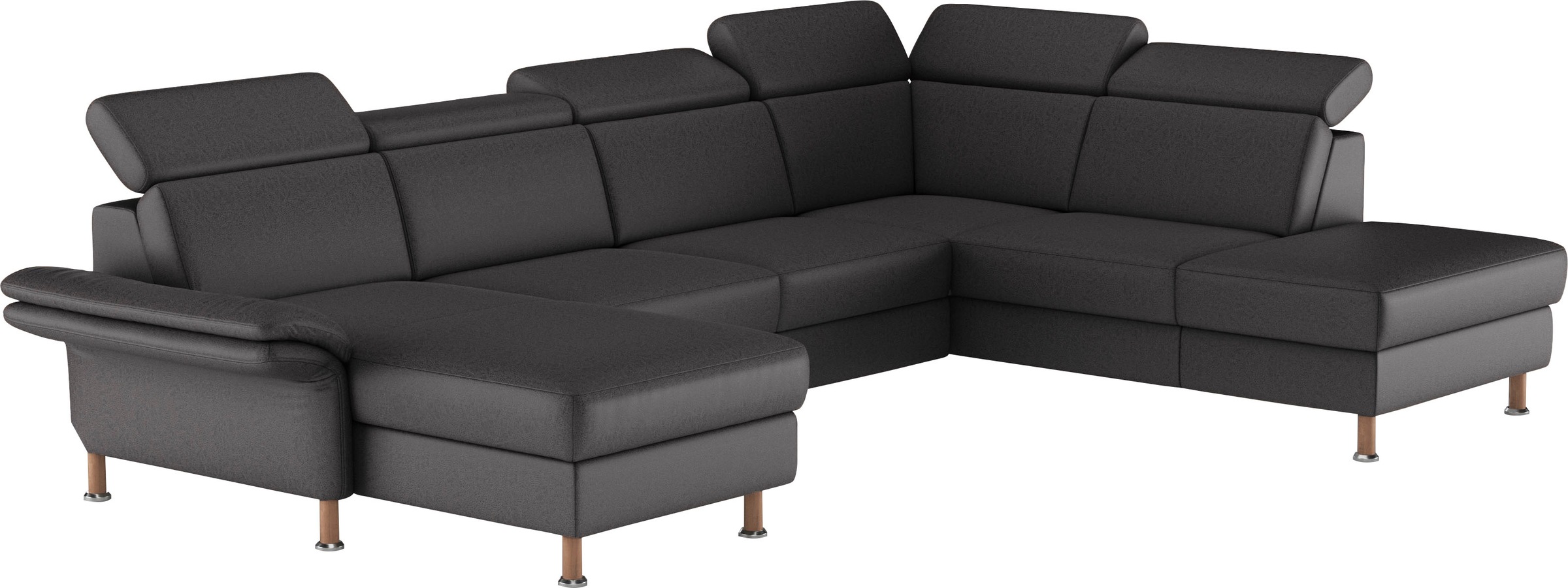 Home affaire Wohnlandschaft »Calypso U-Form« wahlweise mit motorischer Rela günstig online kaufen