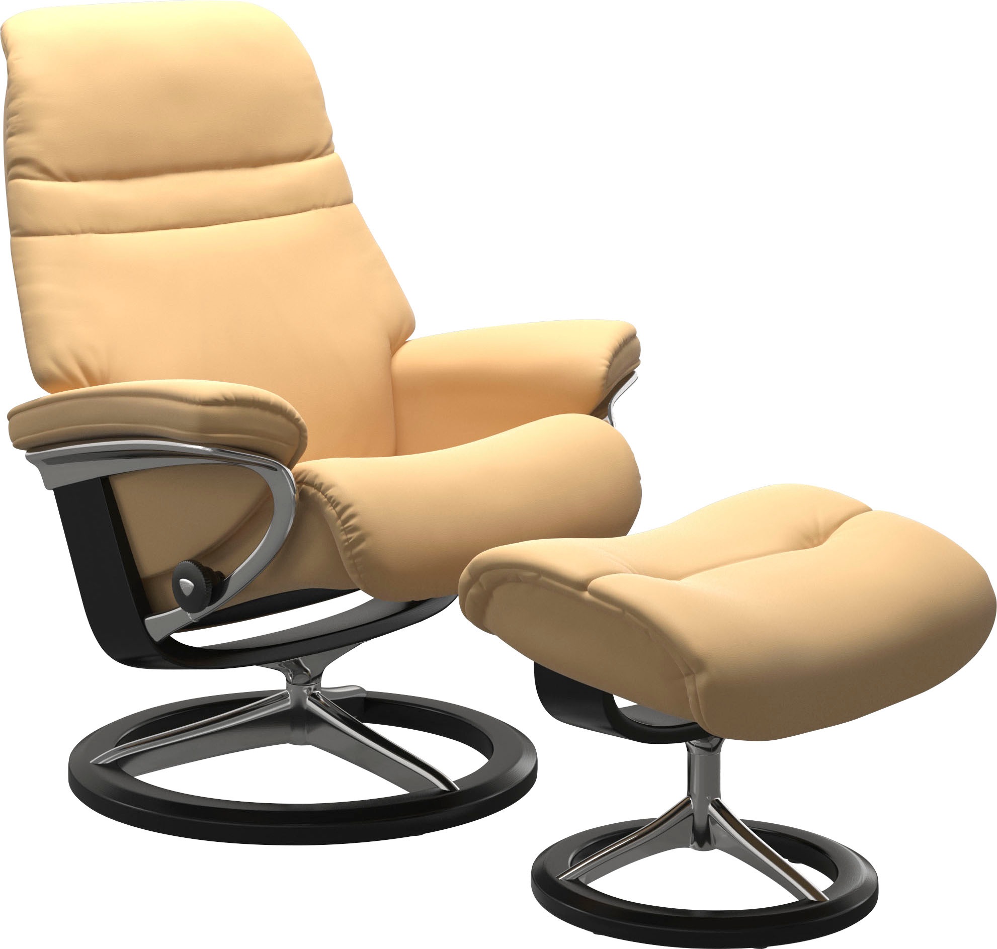 Stressless Fußhocker "Sunrise", mit Signature Base, Gestell Schwarz günstig online kaufen