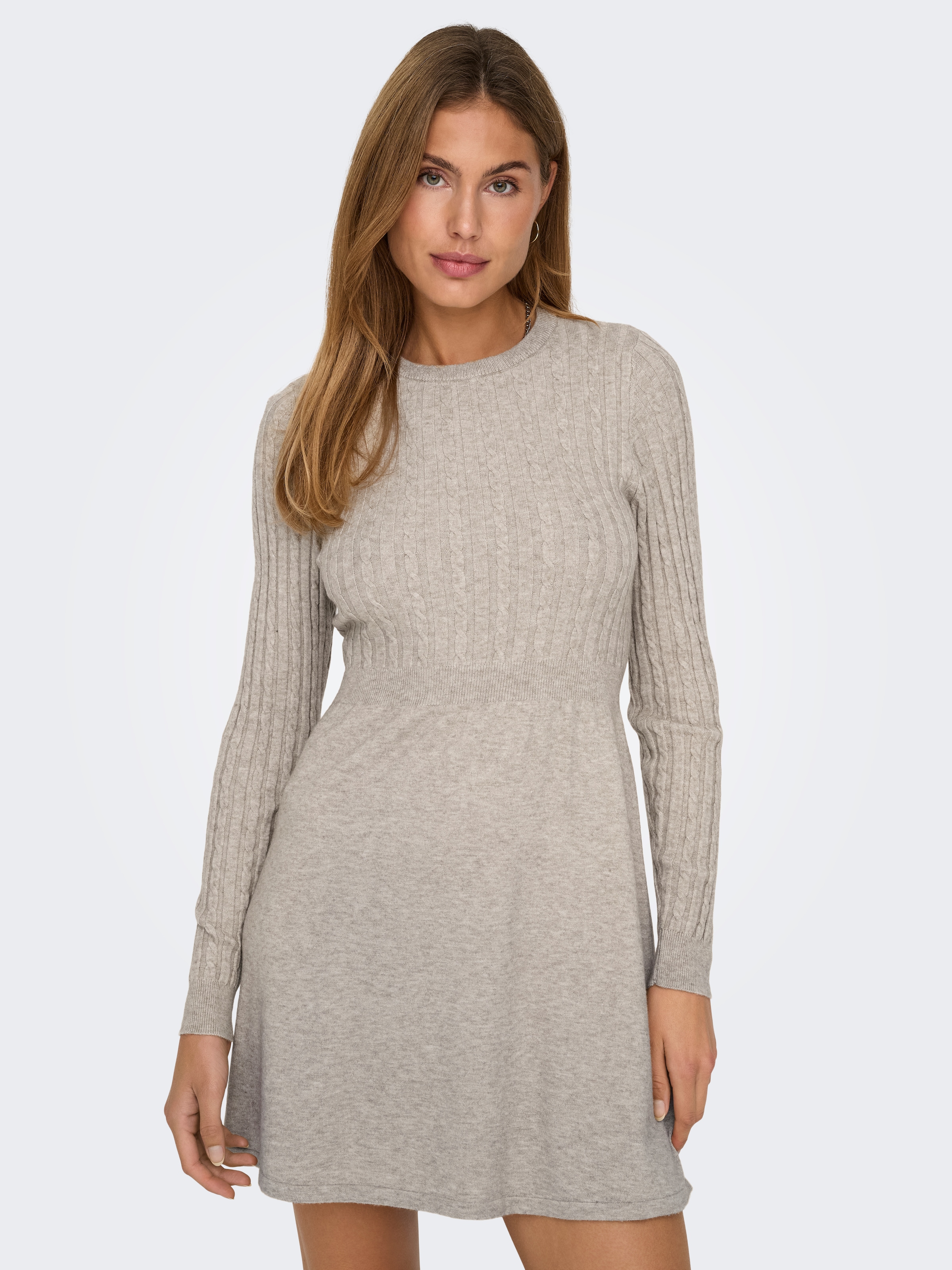 ONLY Strickkleid »ONLFIA LS CABLE DRESS KNT«