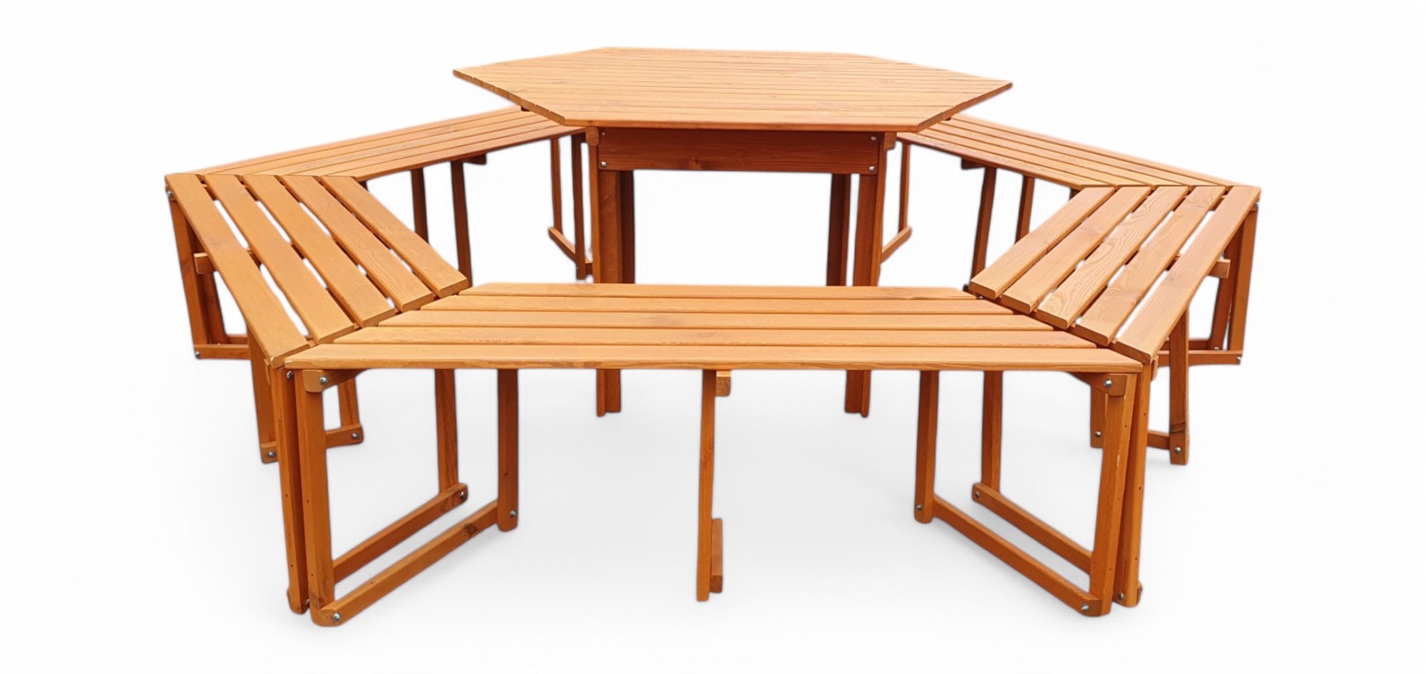 promadino Garten-Essgruppe für Pavillon Palma, BxTxH: 132x116x72 cm