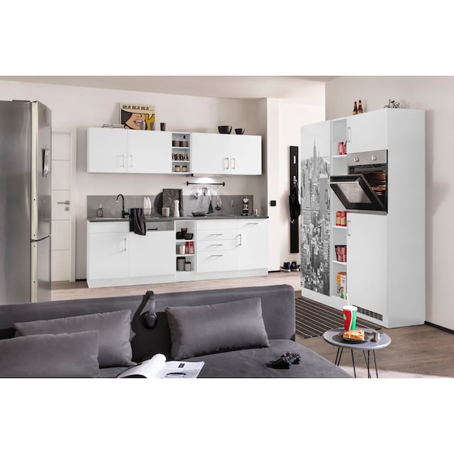 HELD MÖBEL Küchenzeile »Paris«, mit E-Geräten, Breite 400 cm auf Raten  kaufen