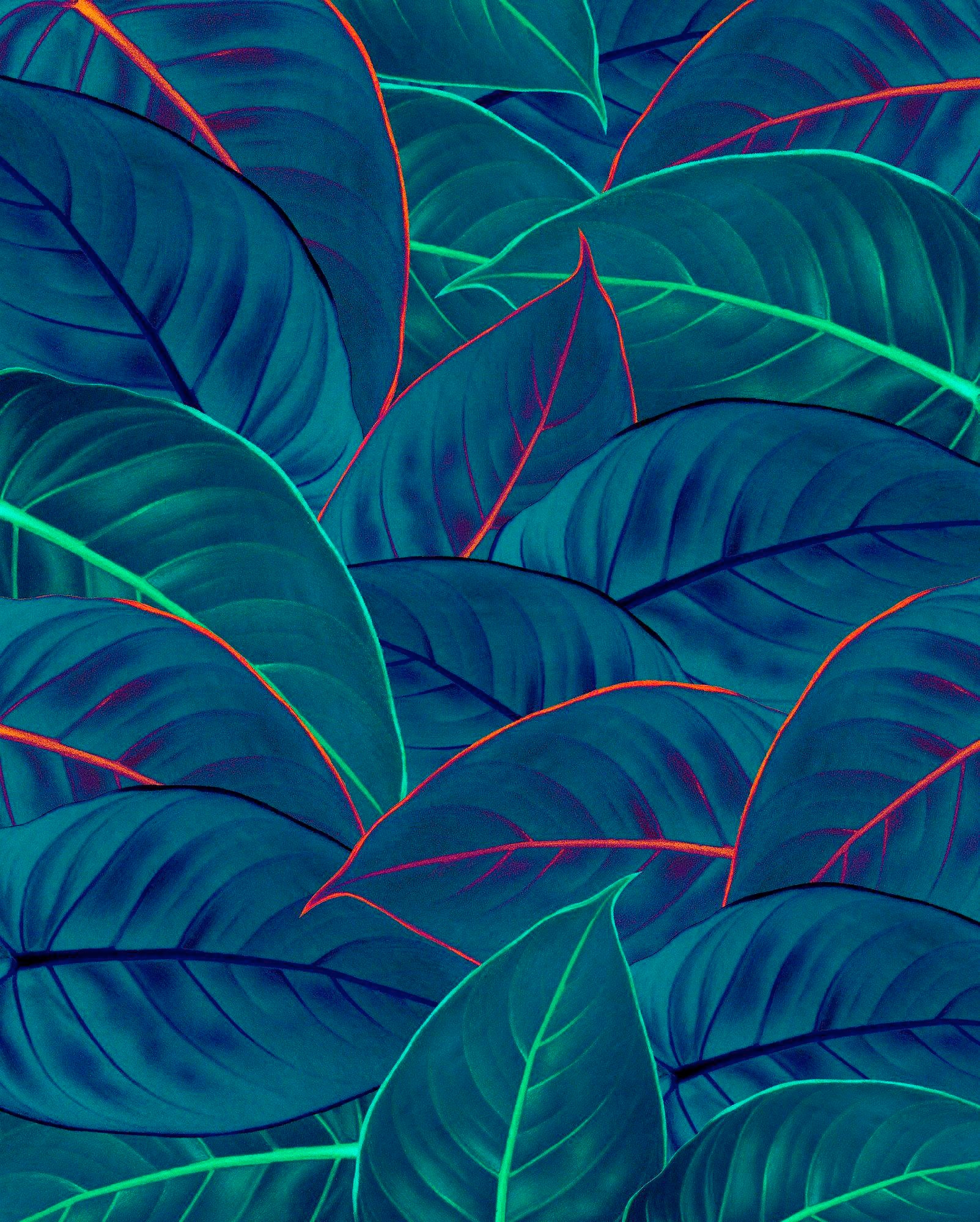 Komar Vliestapete »Digitaldruck Vlies - Foliage - Größe 200 x 250 cm«, bedr günstig online kaufen