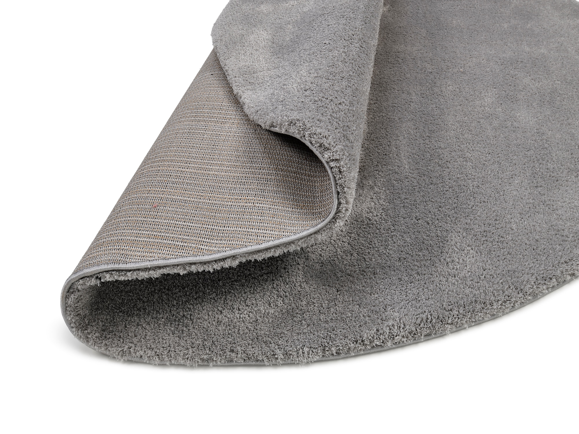 OCI DIE TEPPICHMARKE Hochflor-Teppich »Soft Dream«, rund, 30 mm Höhe, besonders weich durch Microfaser, Wohnzimmer
