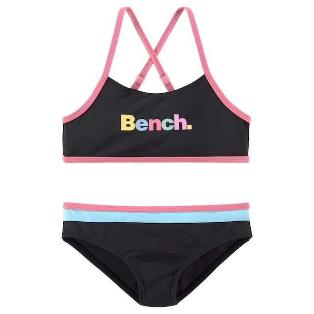 mit bunten online Bench. bestellen Bustier-Bikini, Details